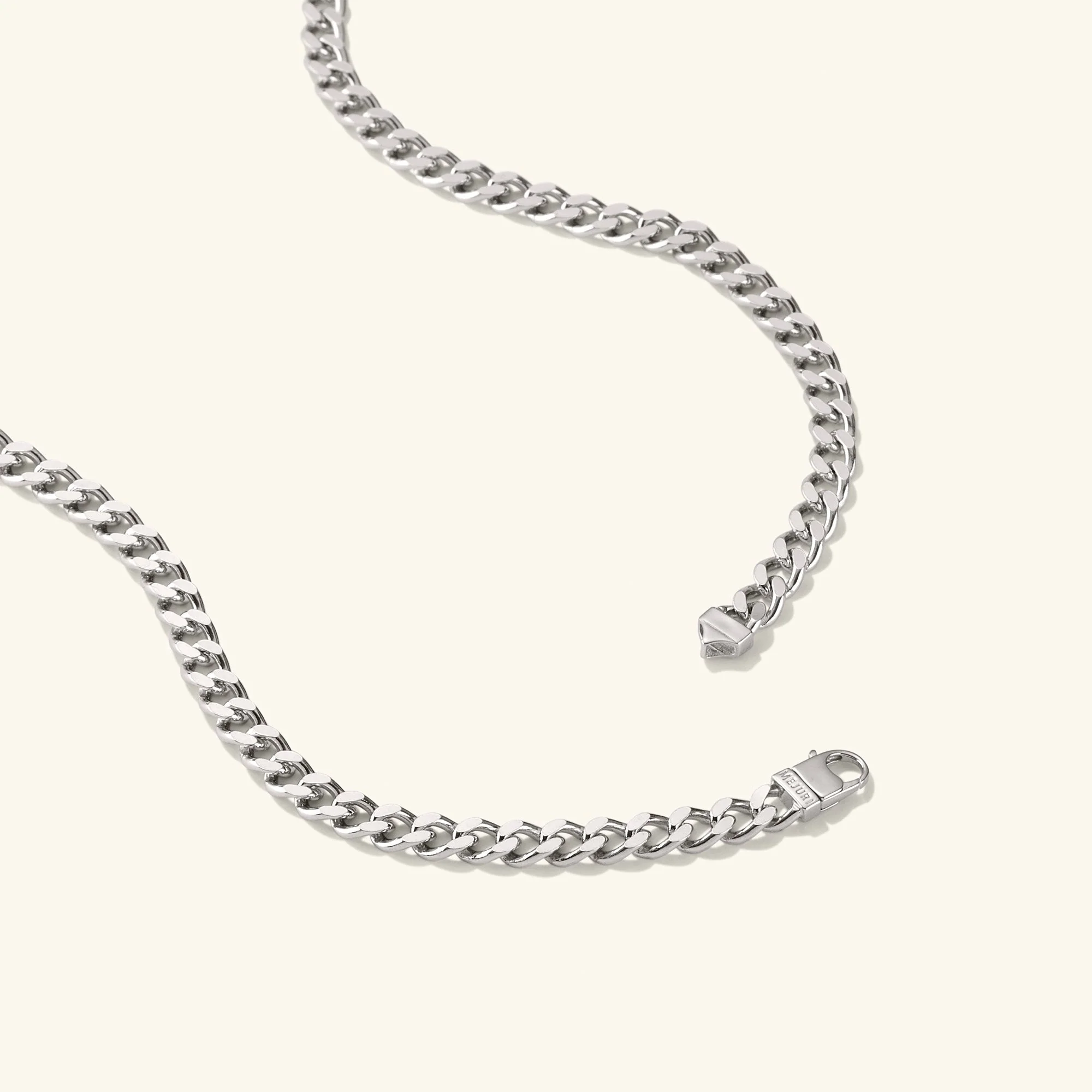 5mm Curb Chain Necklace - Image 8
