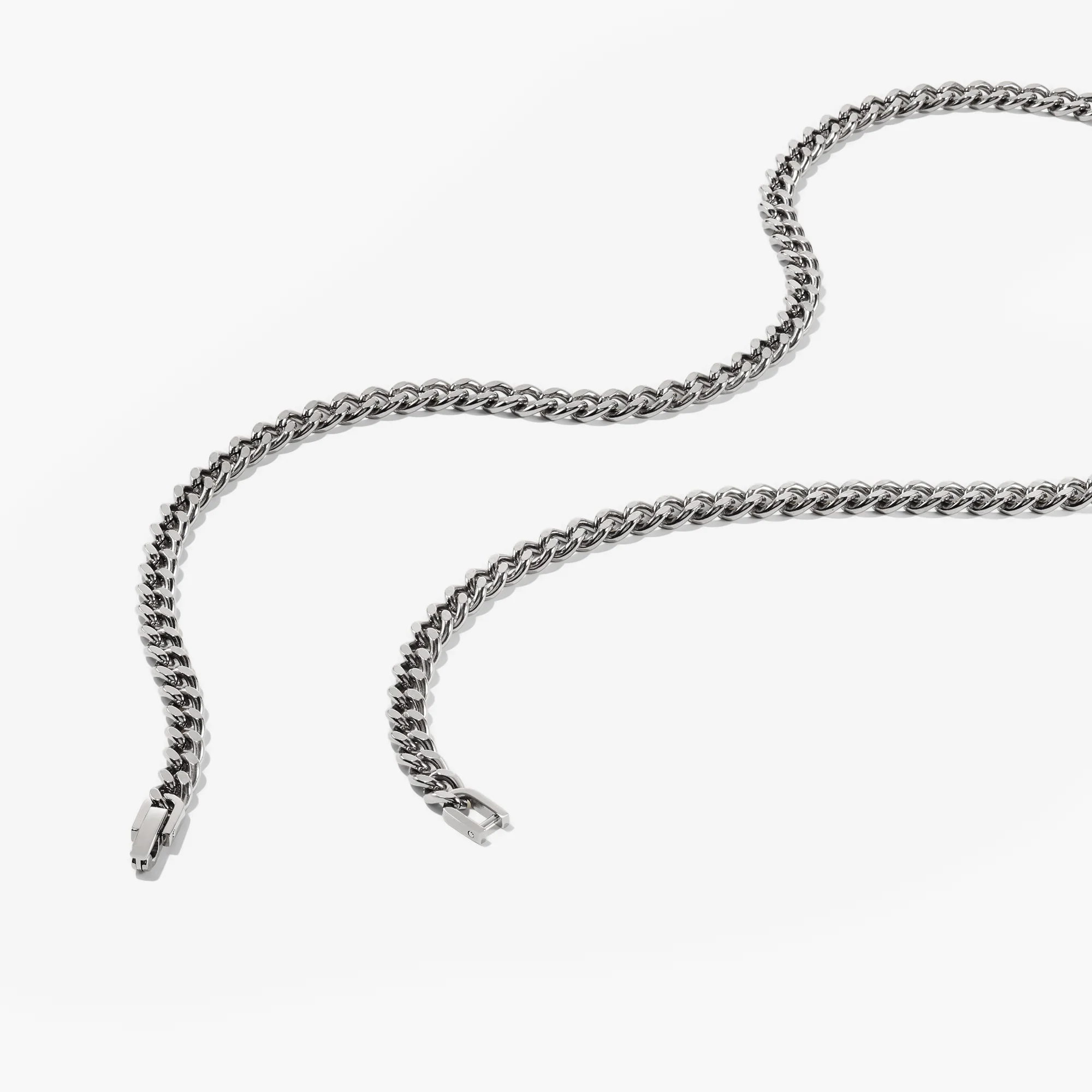 5mm Curb Chain Necklace - Image 9