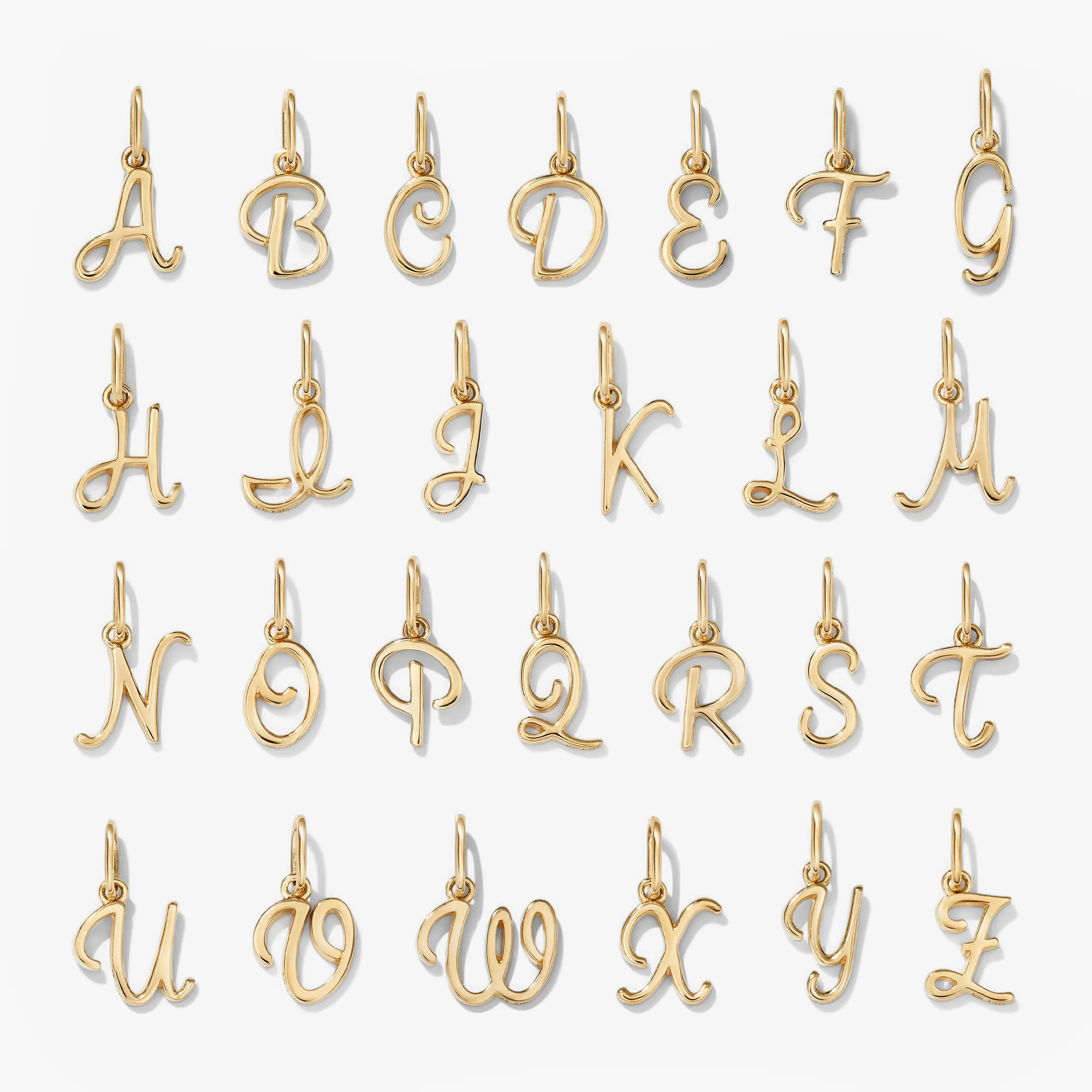 Cursive Letter Charm - Image 5