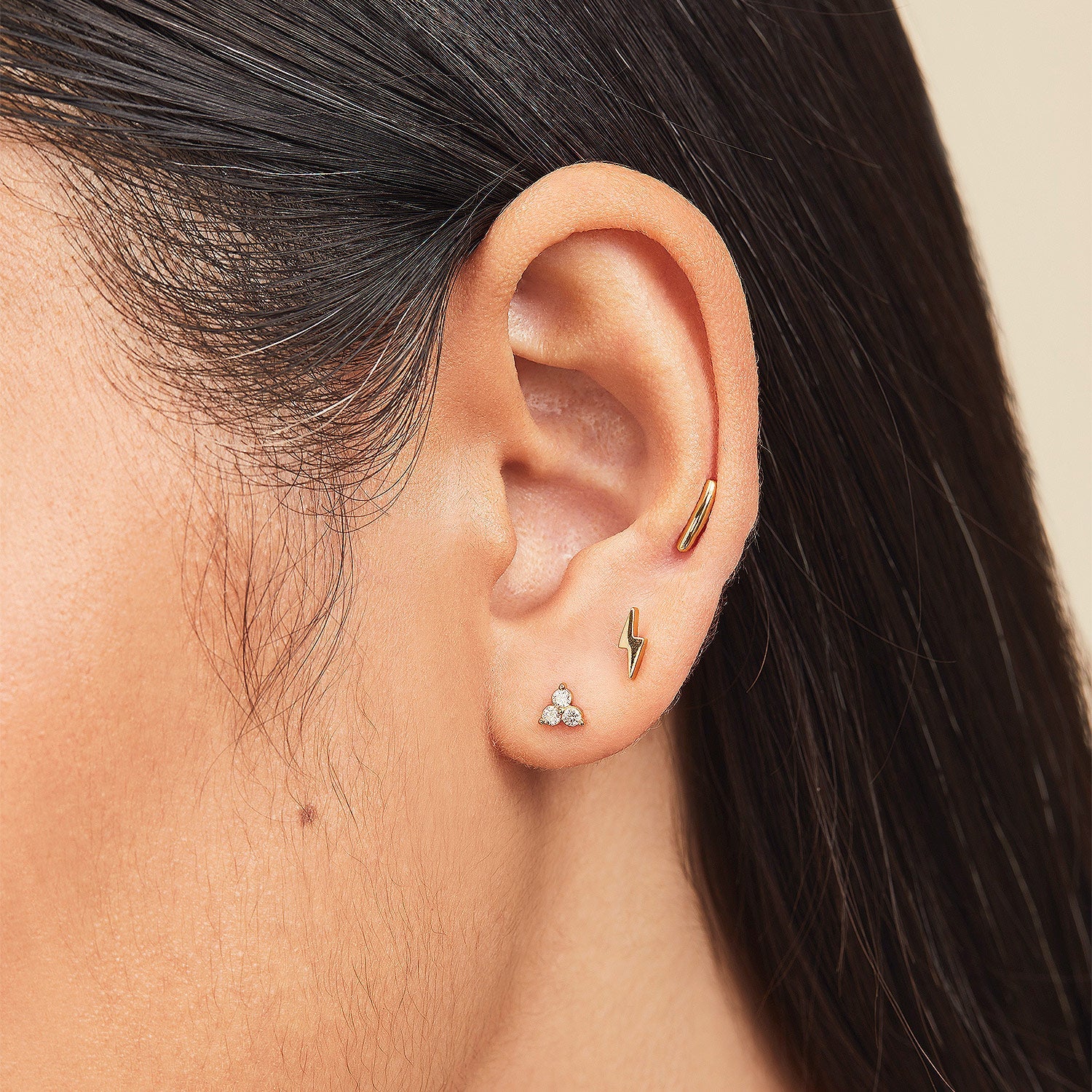 Piercing Studio - Curve Bar Flat Back Stud - Image 8