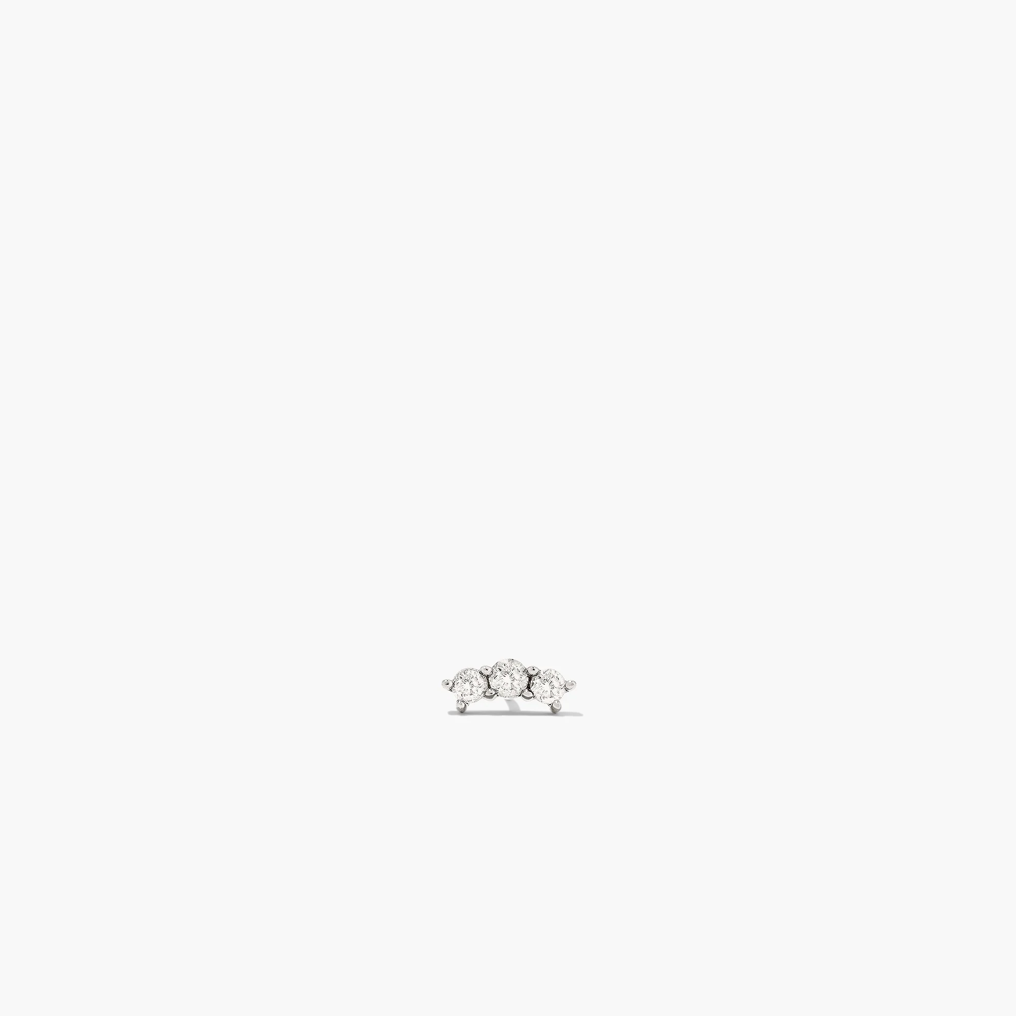 Piercing Studio - Diamond Curve Bar Flat Back Stud - Image 8