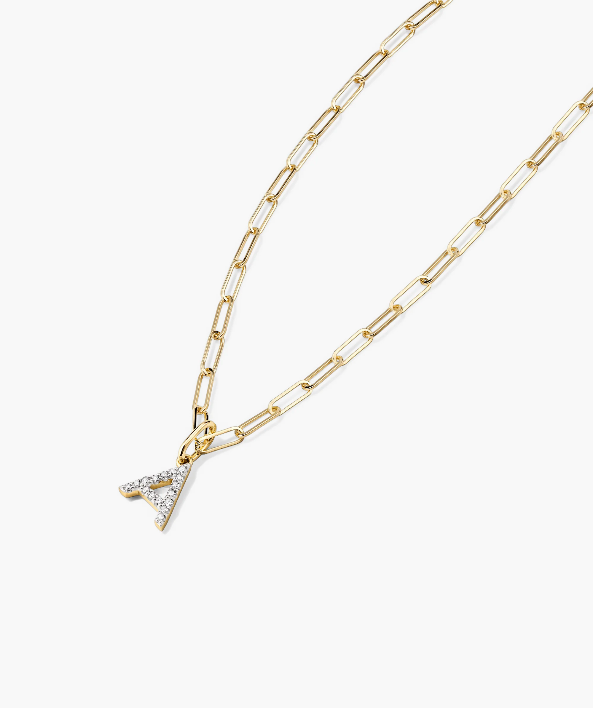 Diamond Letter Charm - Image 3