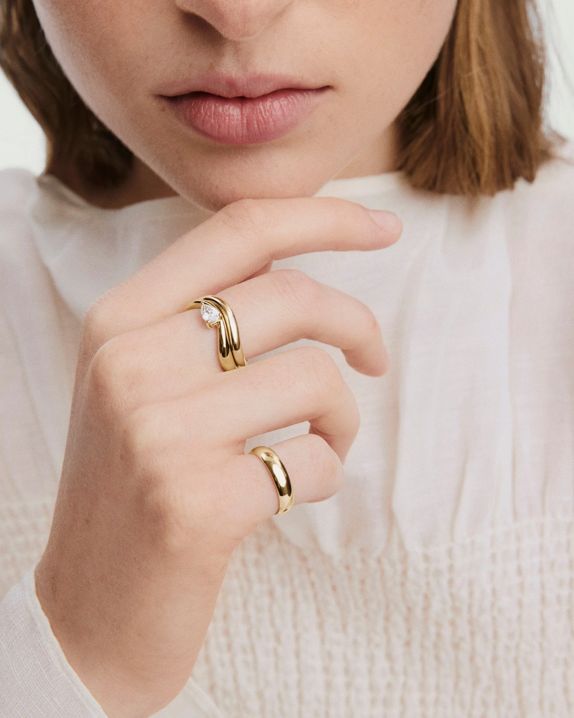 Dôme Figure Balance Ring - Image 6