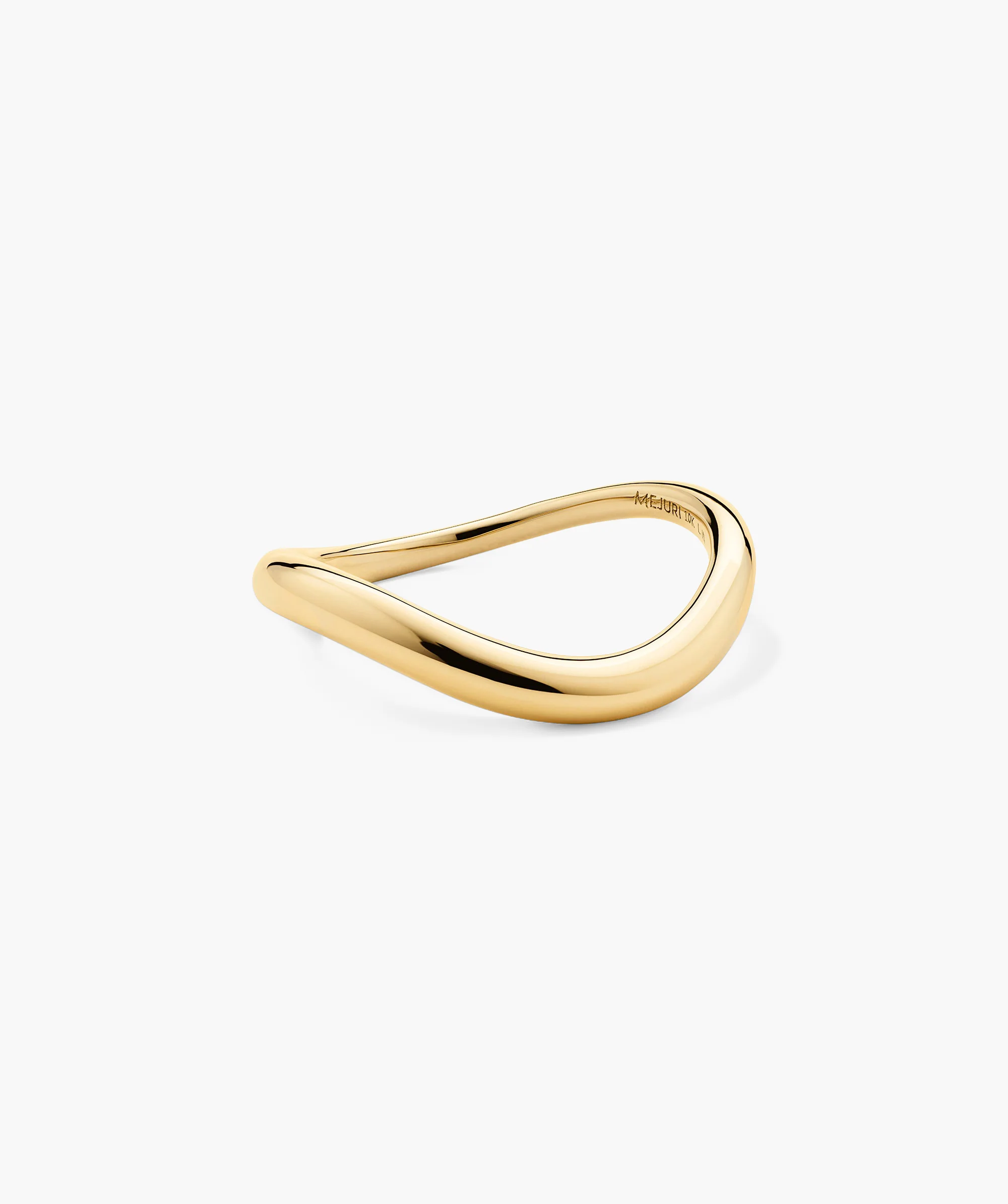 Dôme Figure Slim Ring - Image 5