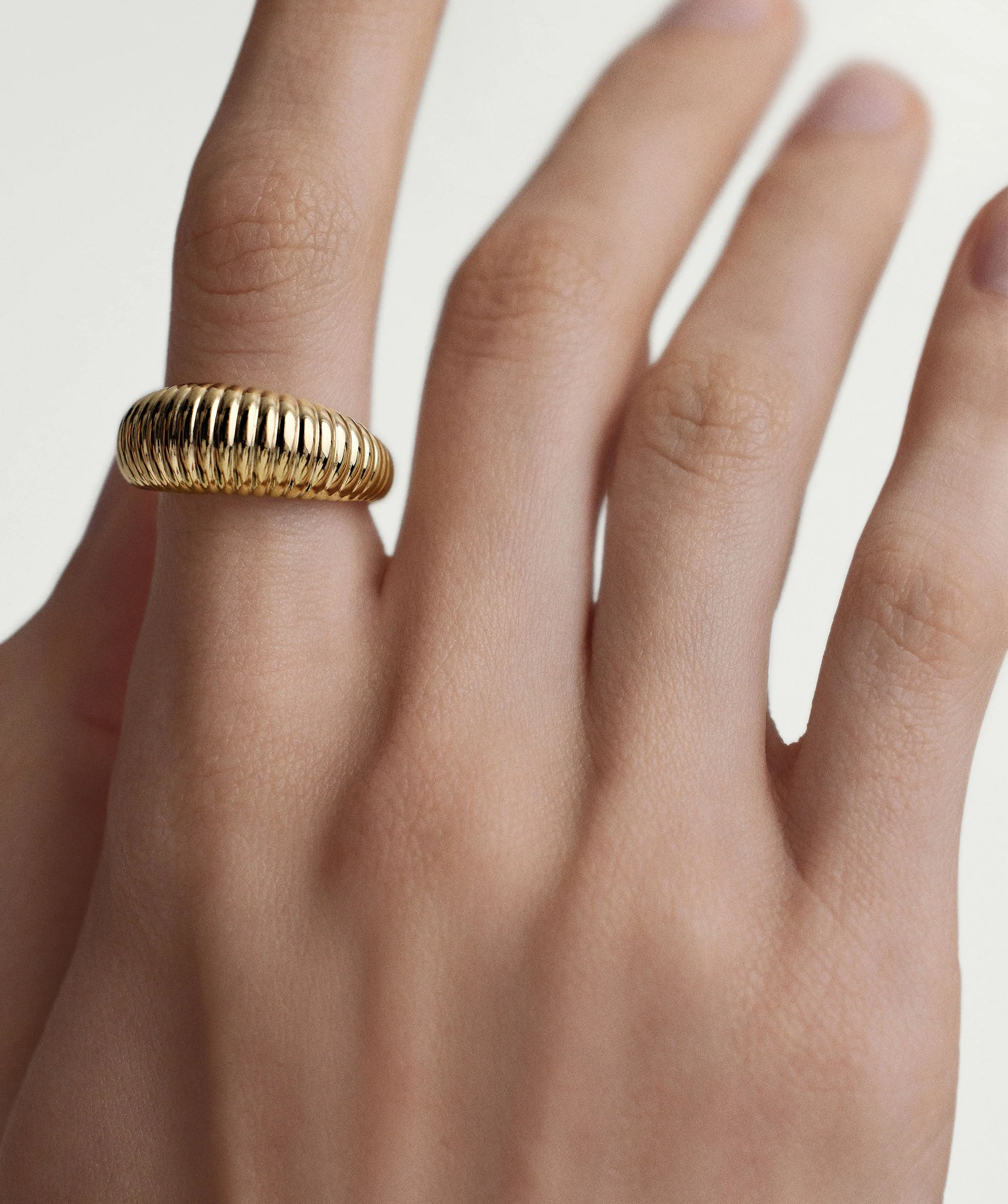 Dôme Texture Ring - Image 4