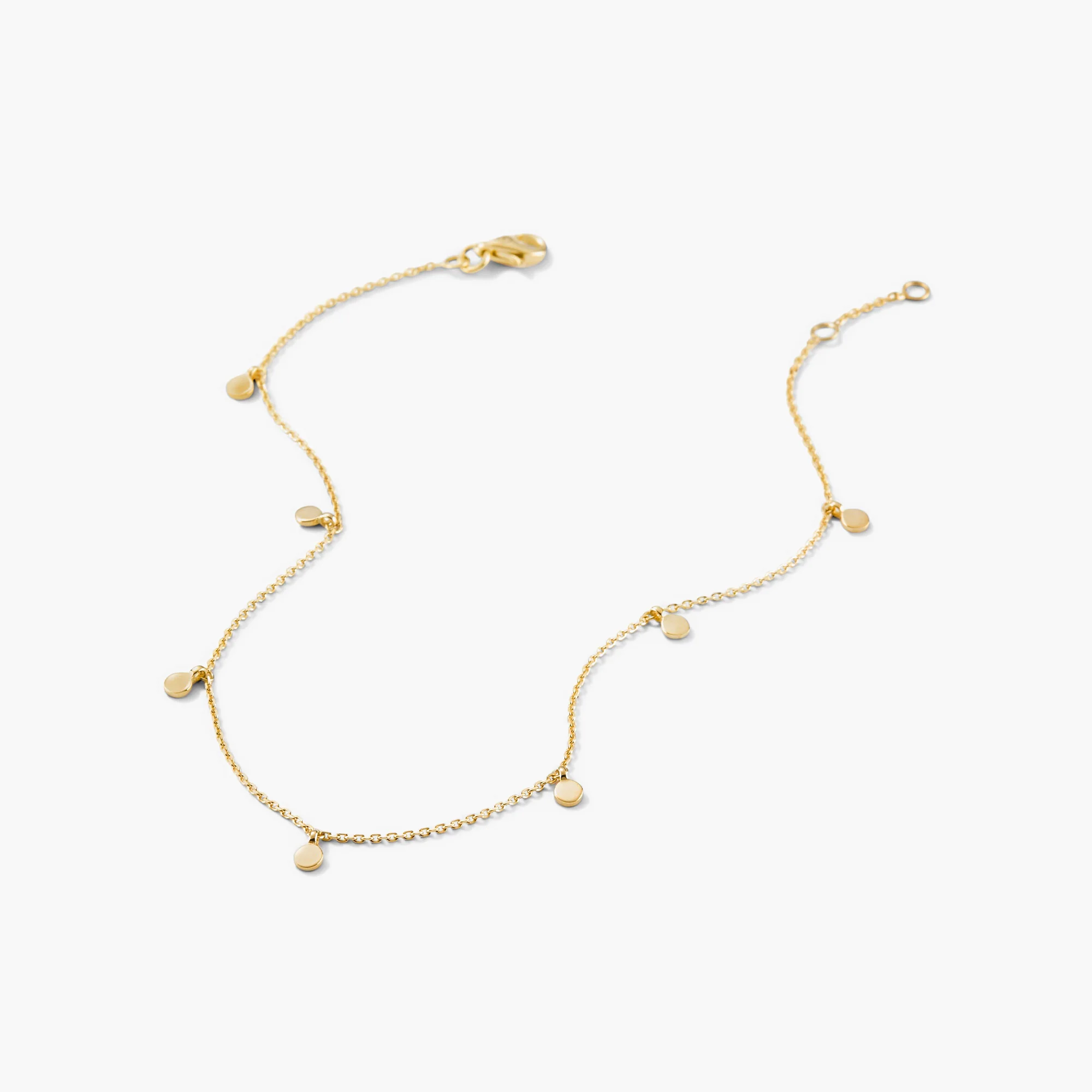 Dot Chain Anklet - Image 4
