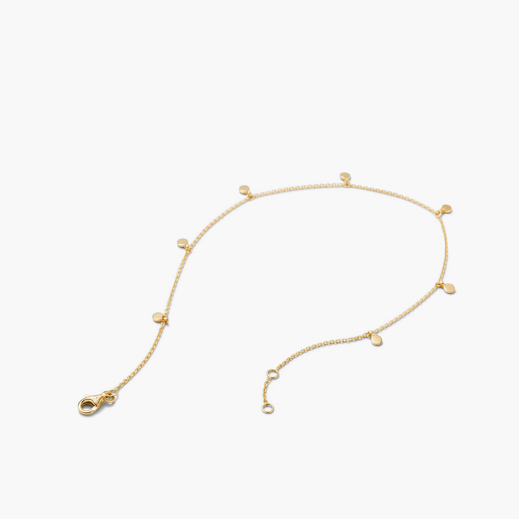 Dot Chain Anklet - Image 5
