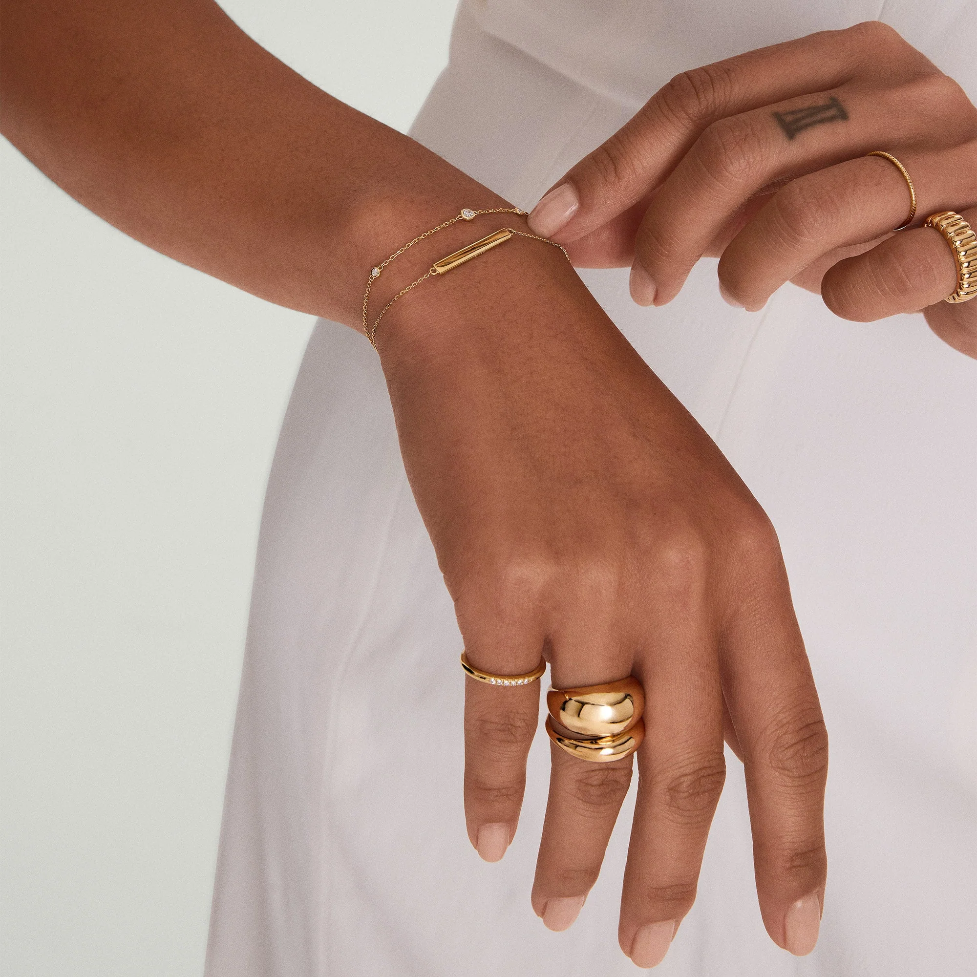 Engravable Bar Bracelet - Image 5