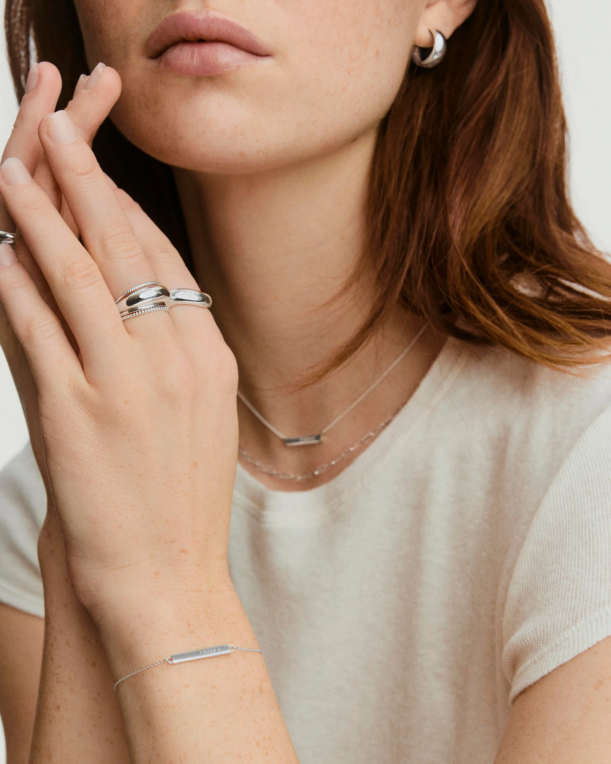 Engravable Bar Bracelet - Image 7