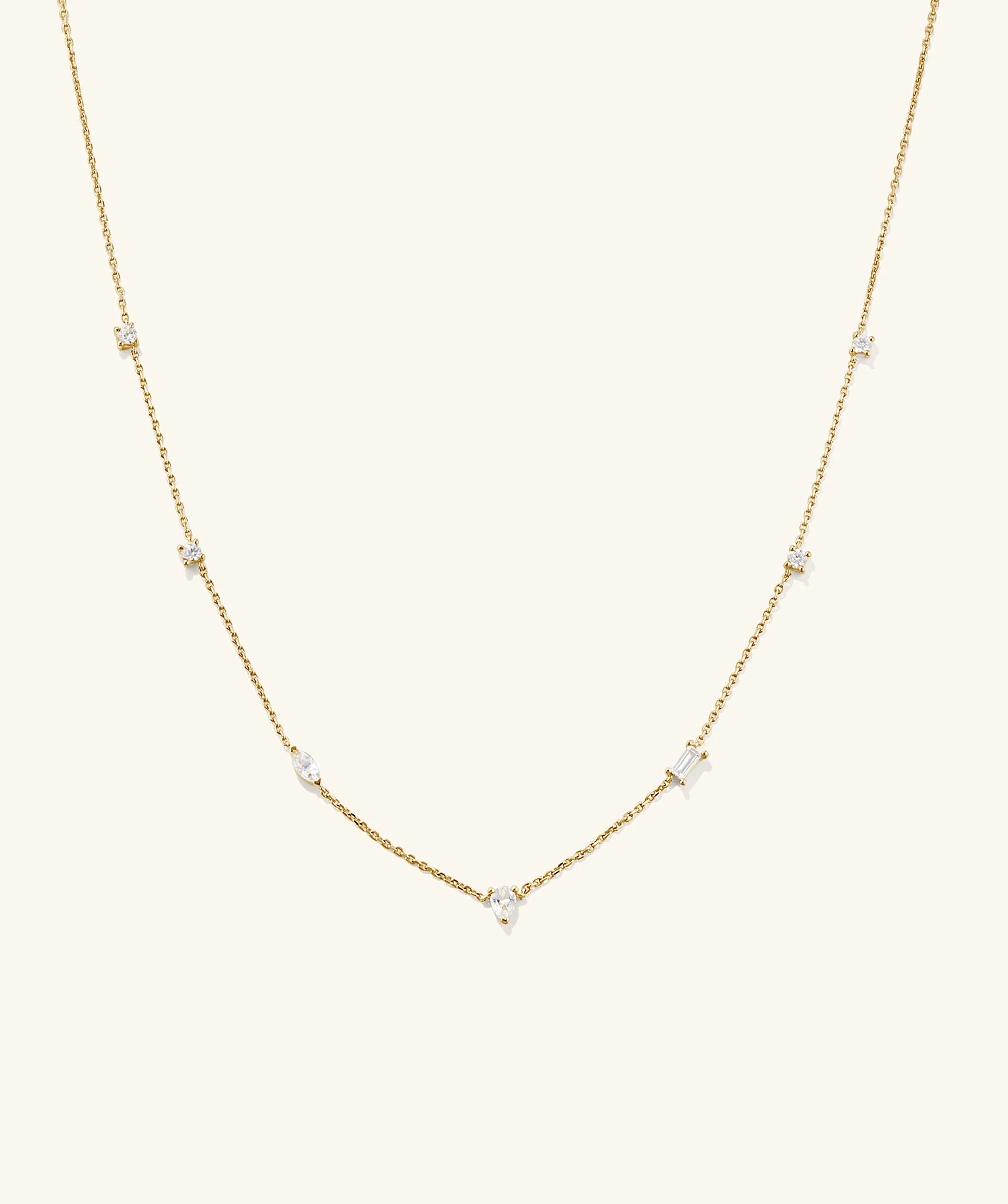 Eve Cluster Necklace - Image 2