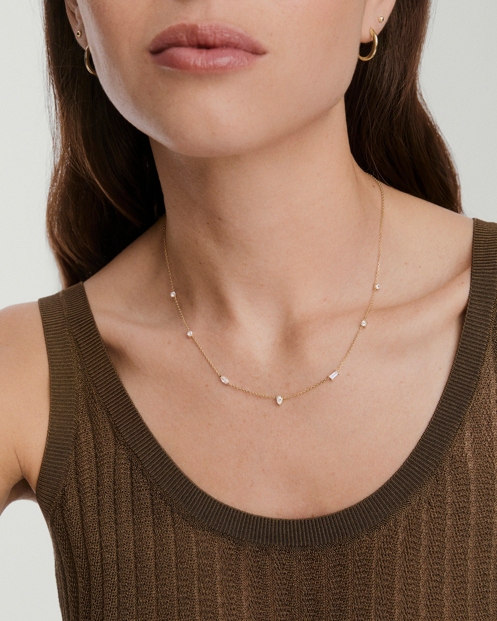 Eve Cluster Necklace - Image 4