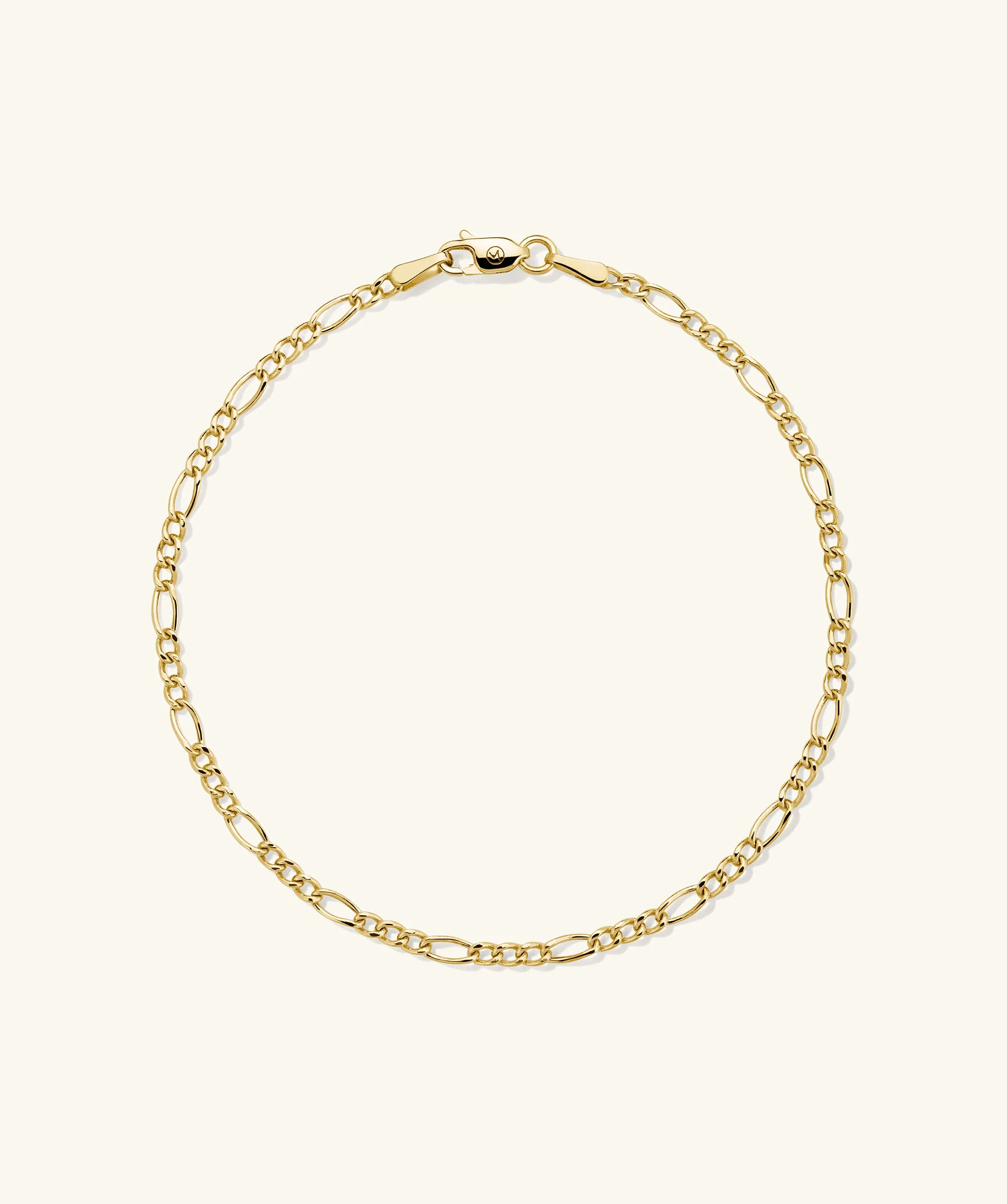 Figaro Chain Bracelet - Image 2