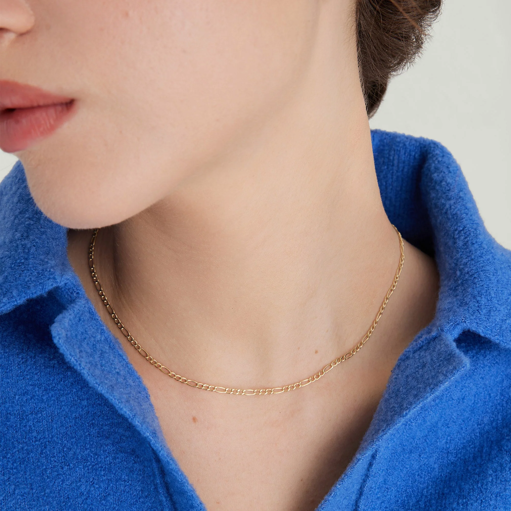 Figaro Chain Necklace - Image 6
