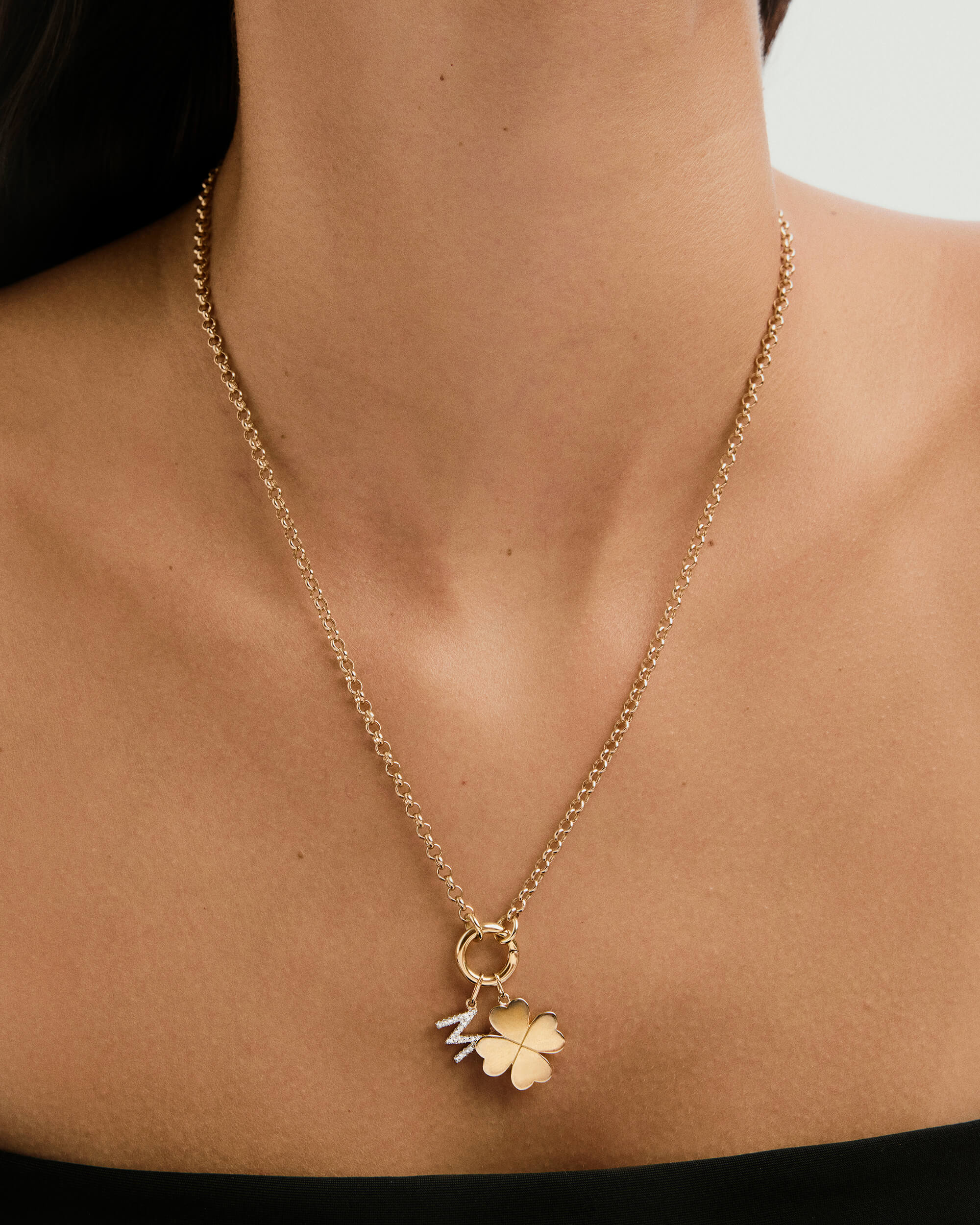 Flat Clover Charm - Image 3