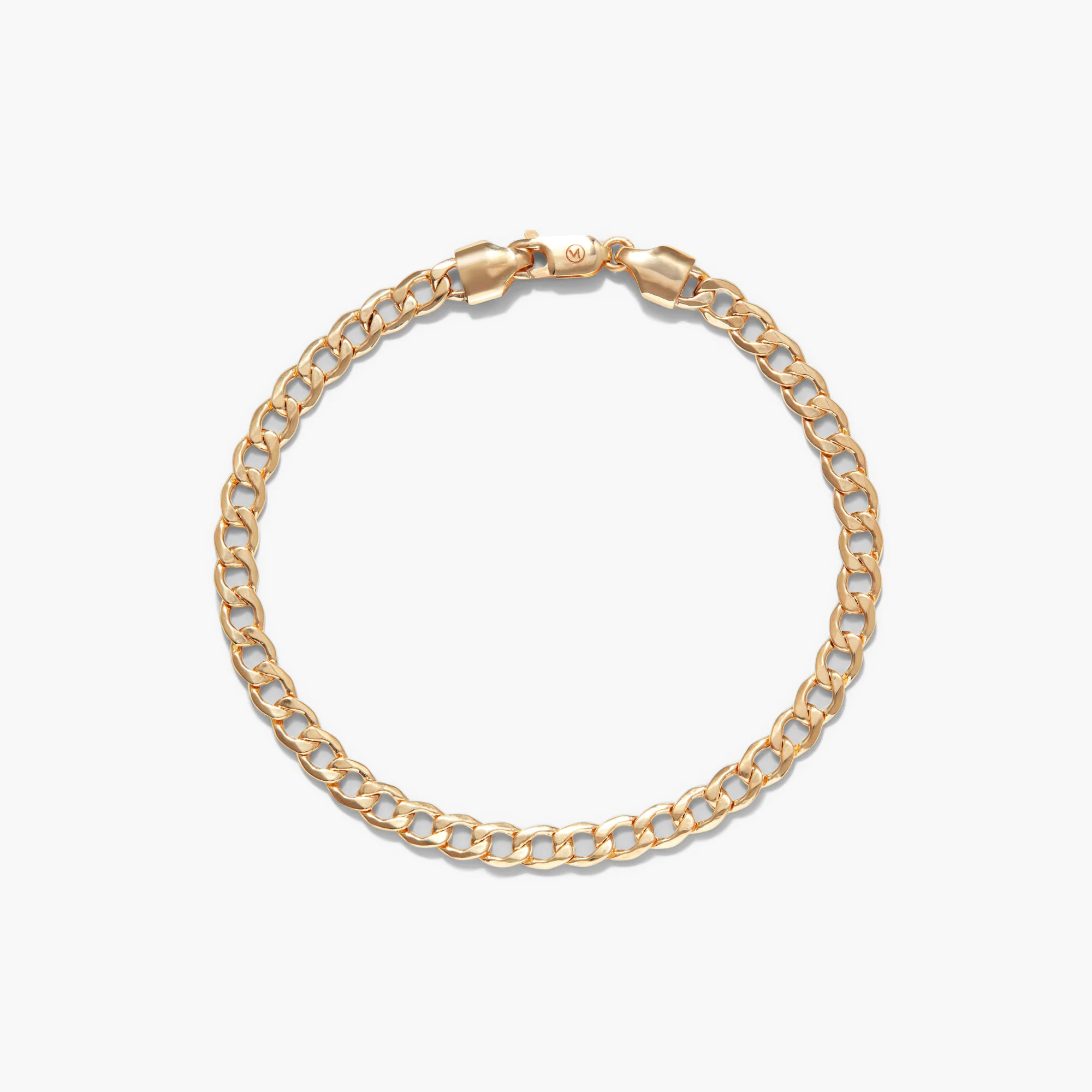 Flat Curb Chain Bracelet - Image 6