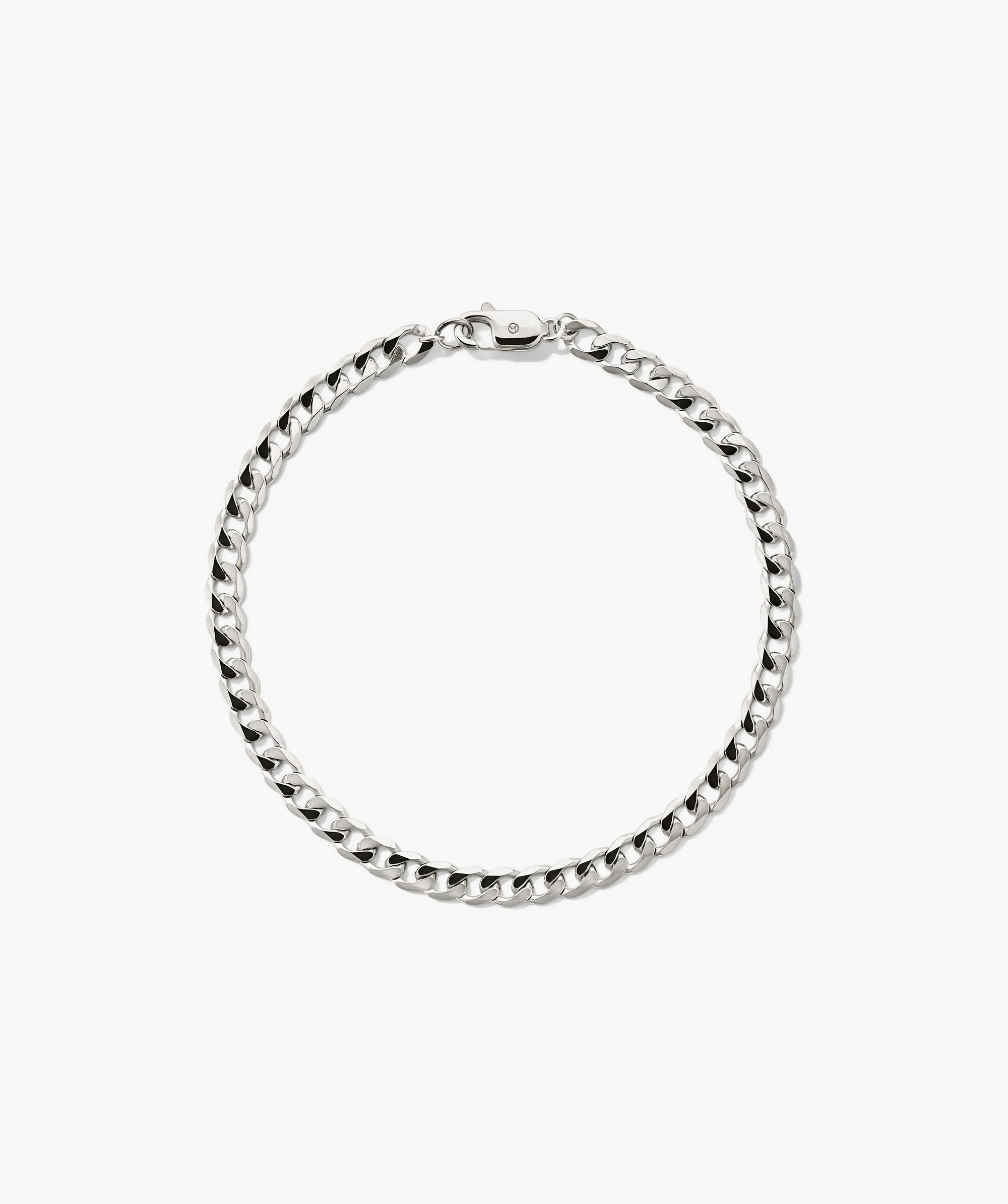 Flat Curb Chain Bracelet - Image 7