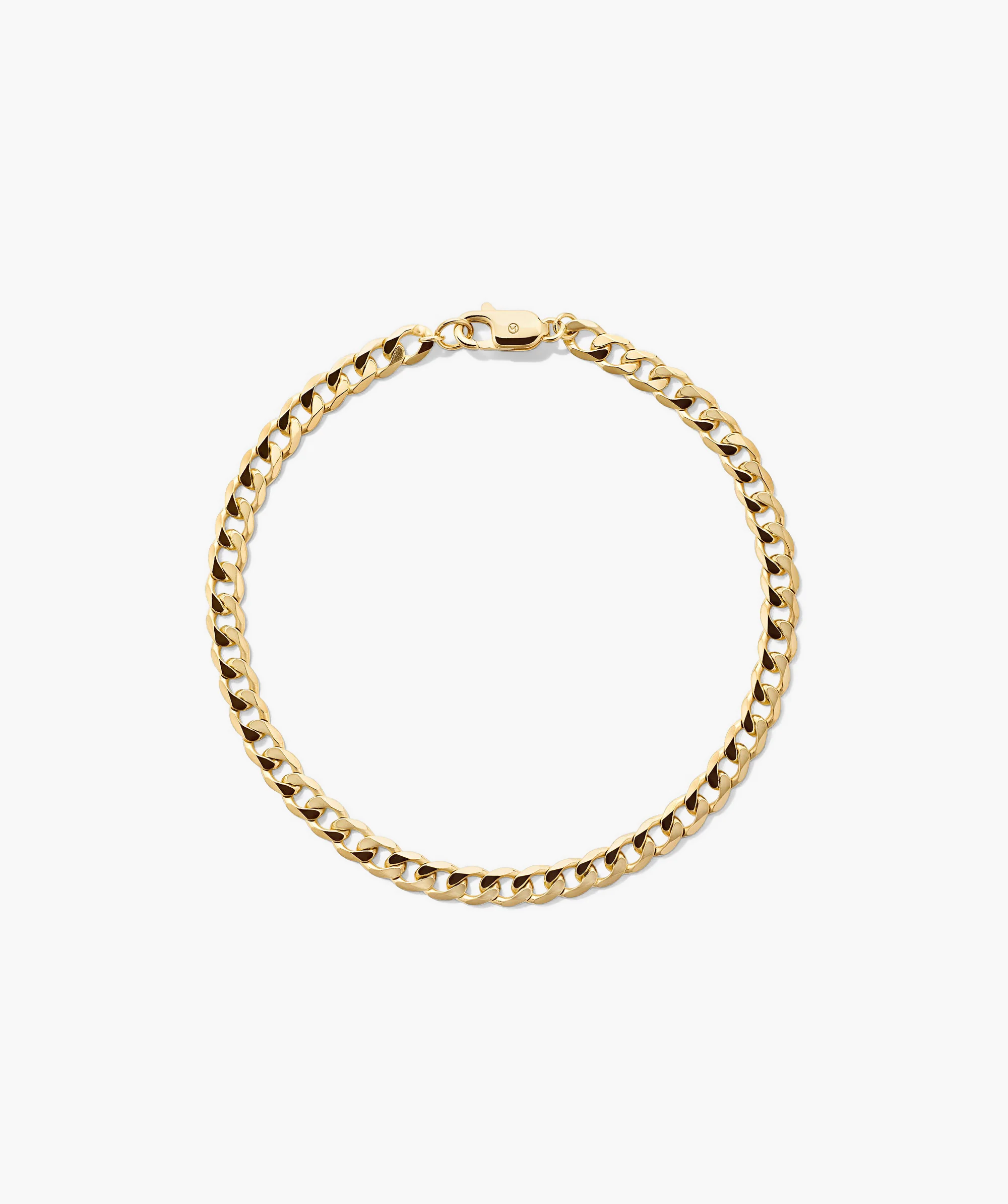 Flat Curb Chain Bracelet - Image 9