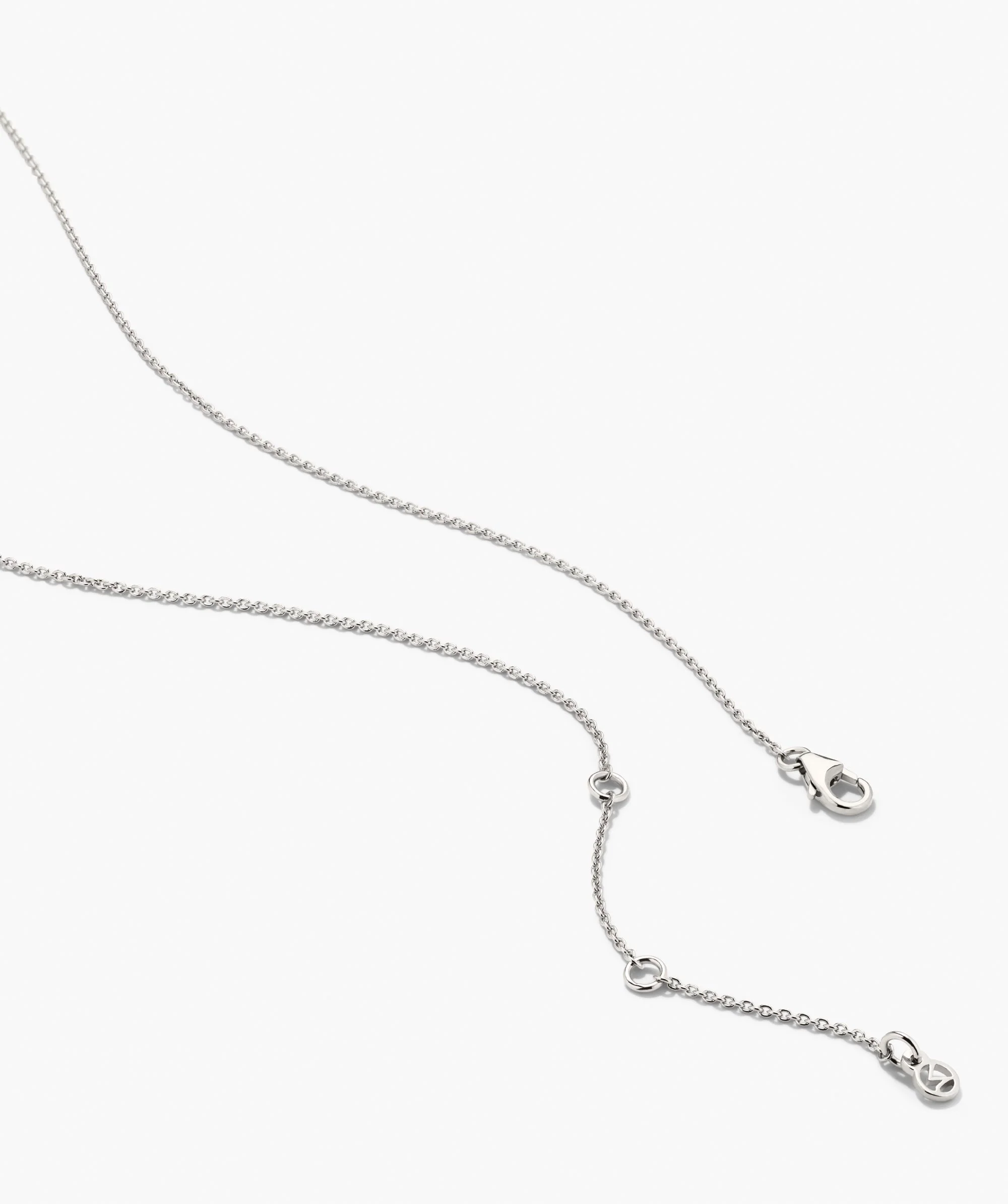 Floating Lab Grown Sapphire Necklace - Image 4