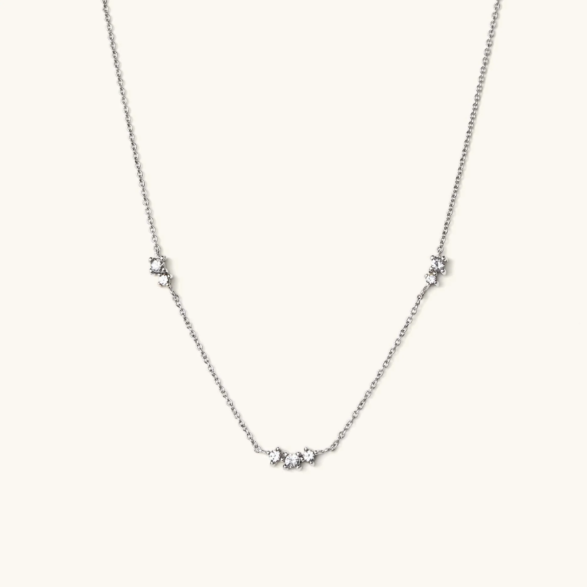 Floating Sapphire Necklace - Image 5