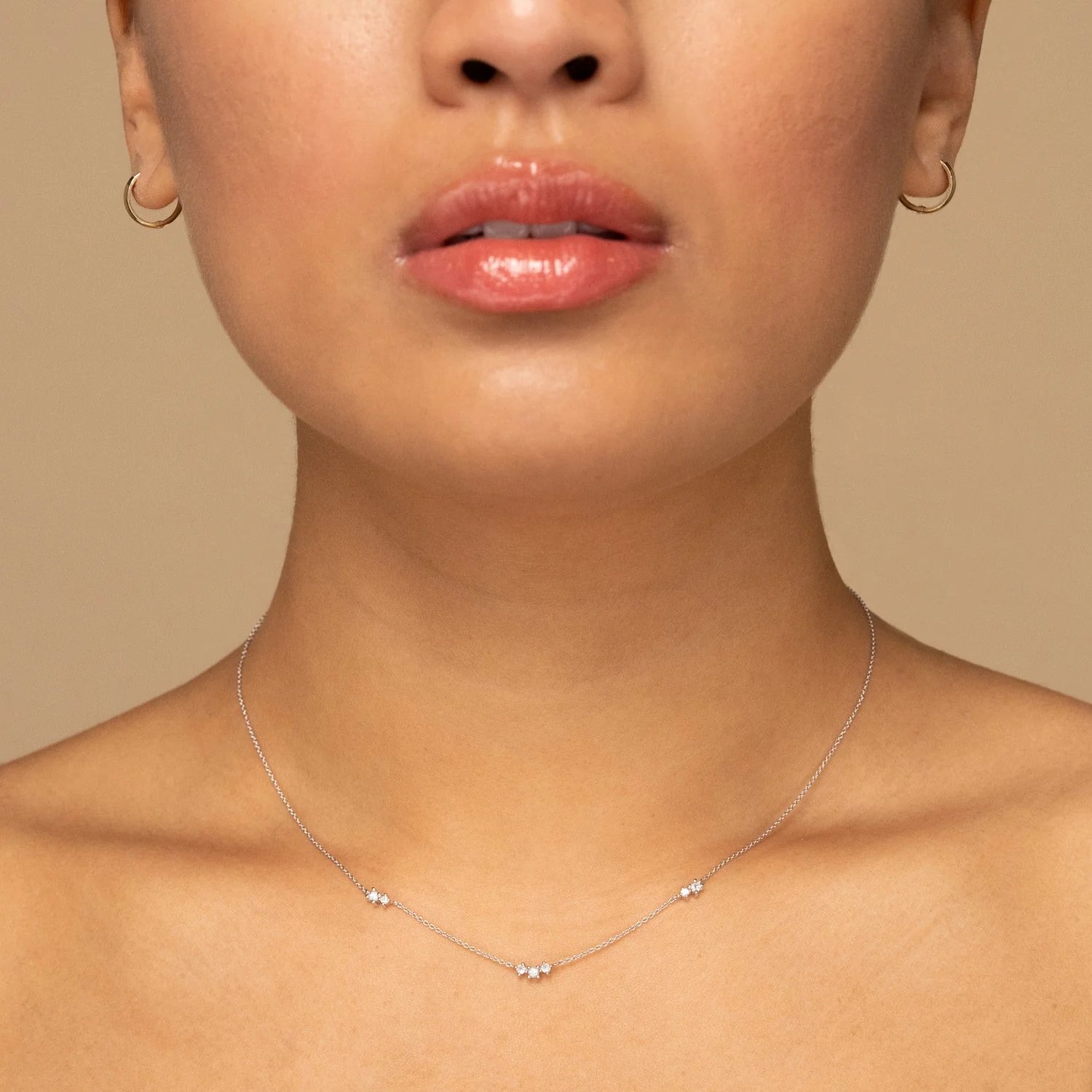 Floating Sapphire Necklace - Image 6