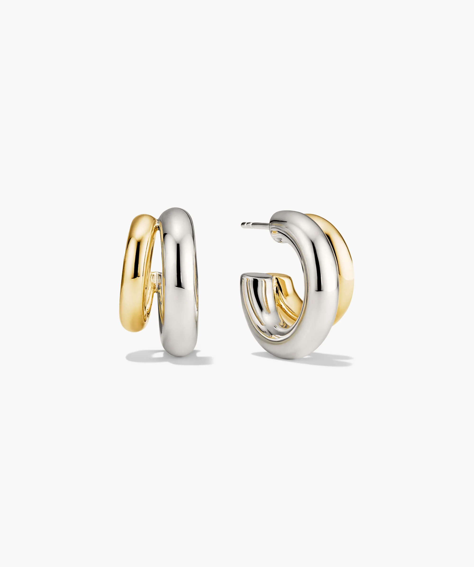 Gemini Double Hoops - Image 6