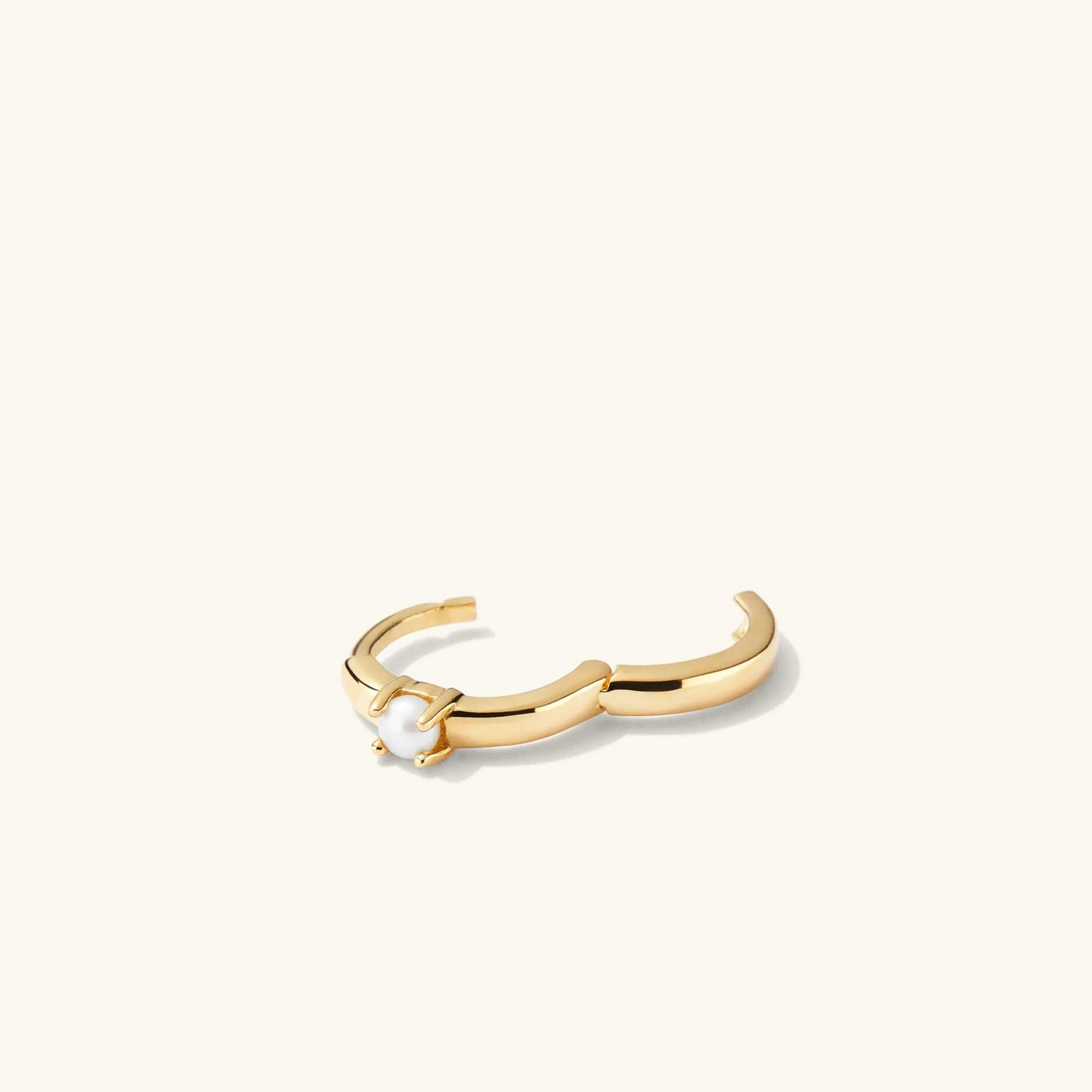 Single Colored Mini Hoop Pearl - Image 12
