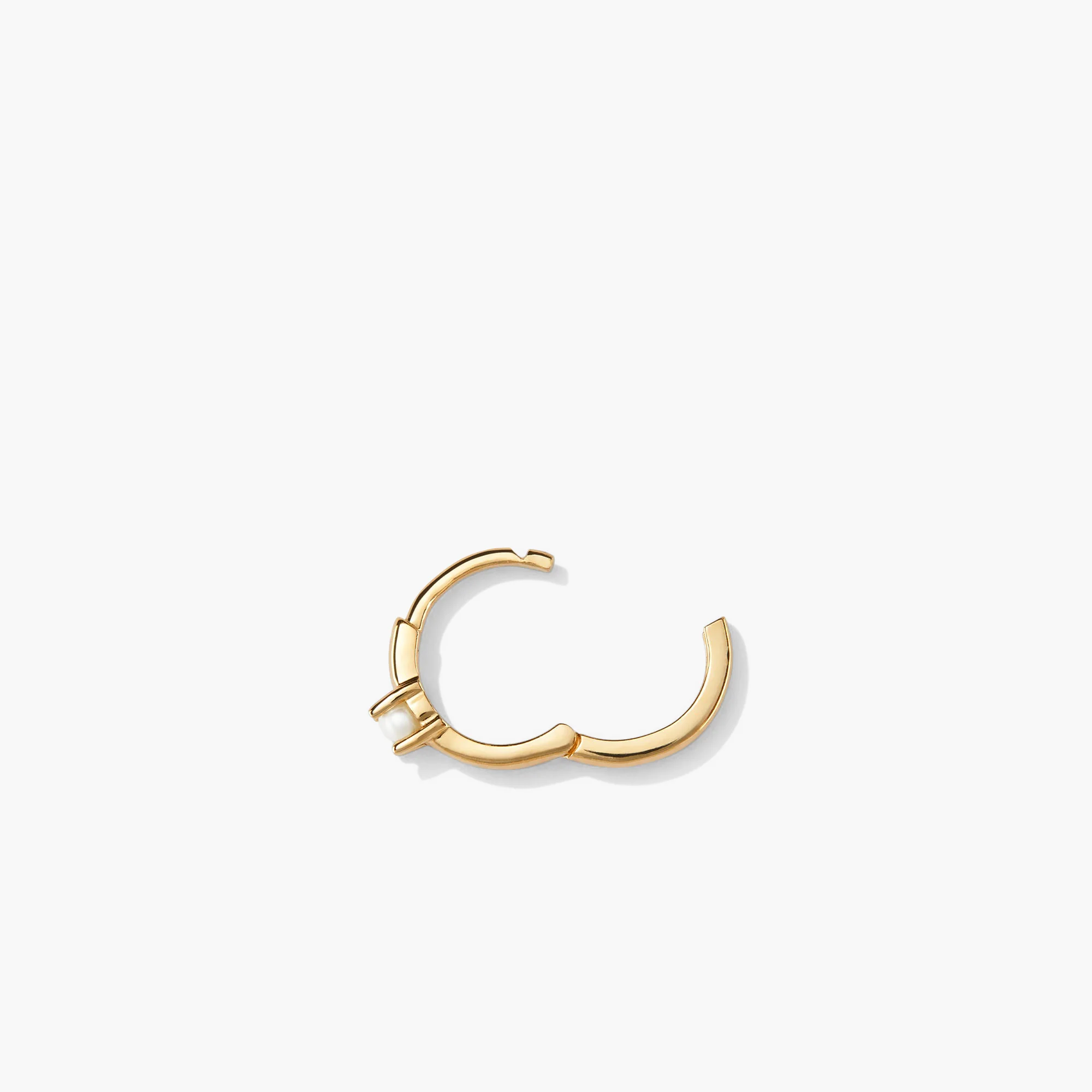 Single Colored Mini Hoop Pearl - Image 4