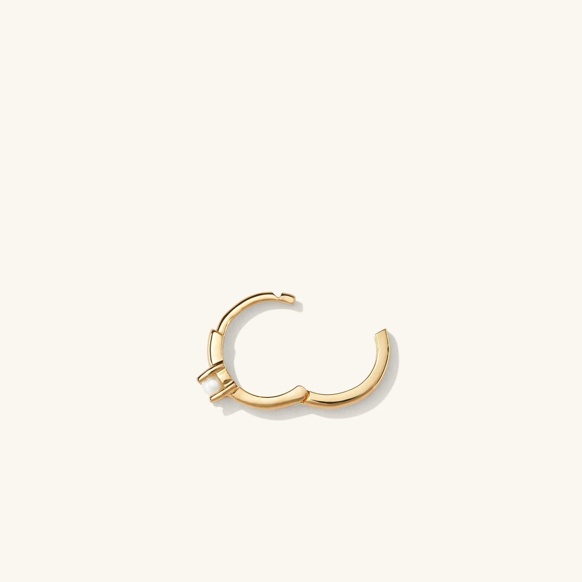 Single Colored Mini Hoop Pearl - Image 8