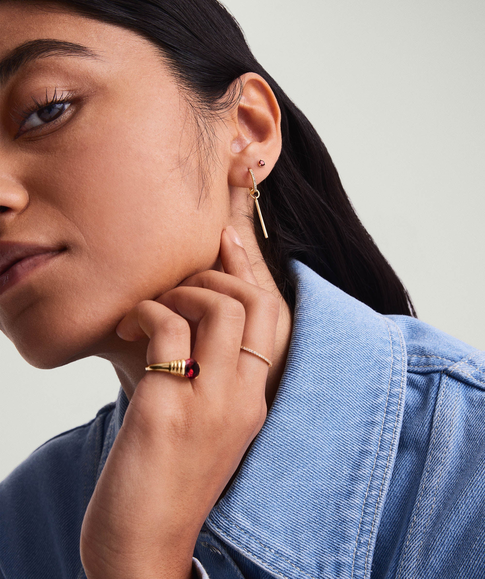 Gemstone Mini Studs - Image 28