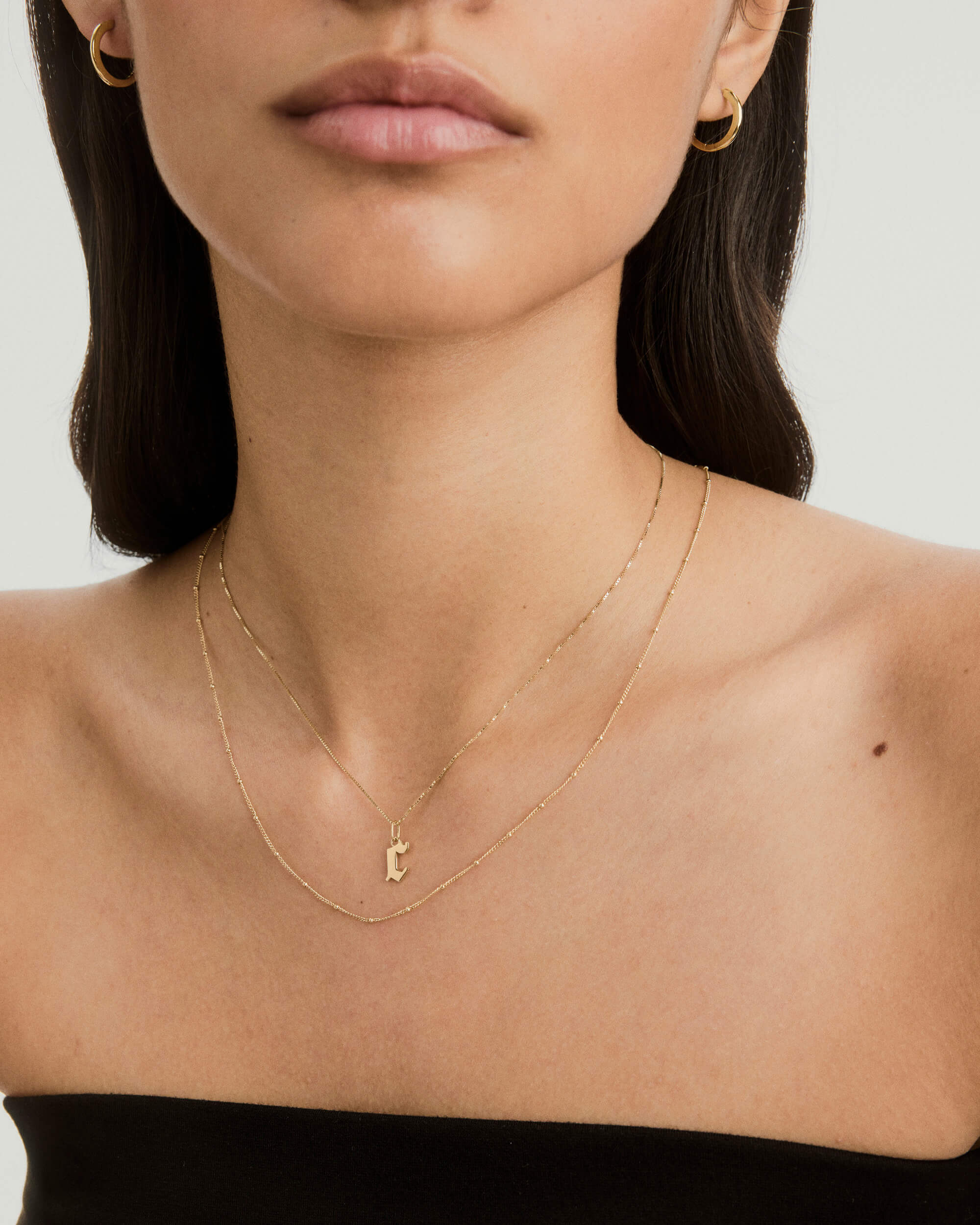Gothic Letter Pendant - Image 4