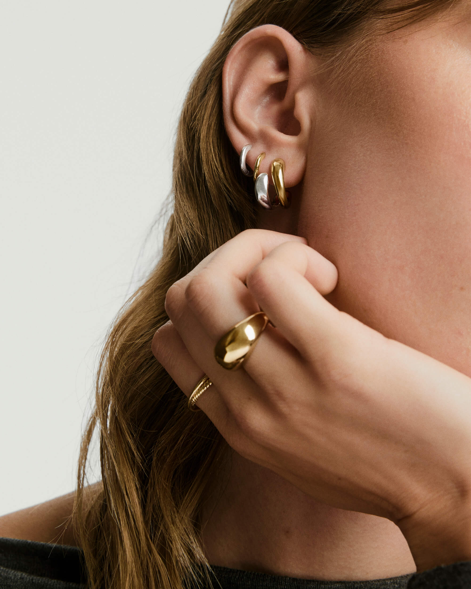 Jojo Double Hoops - Image 3