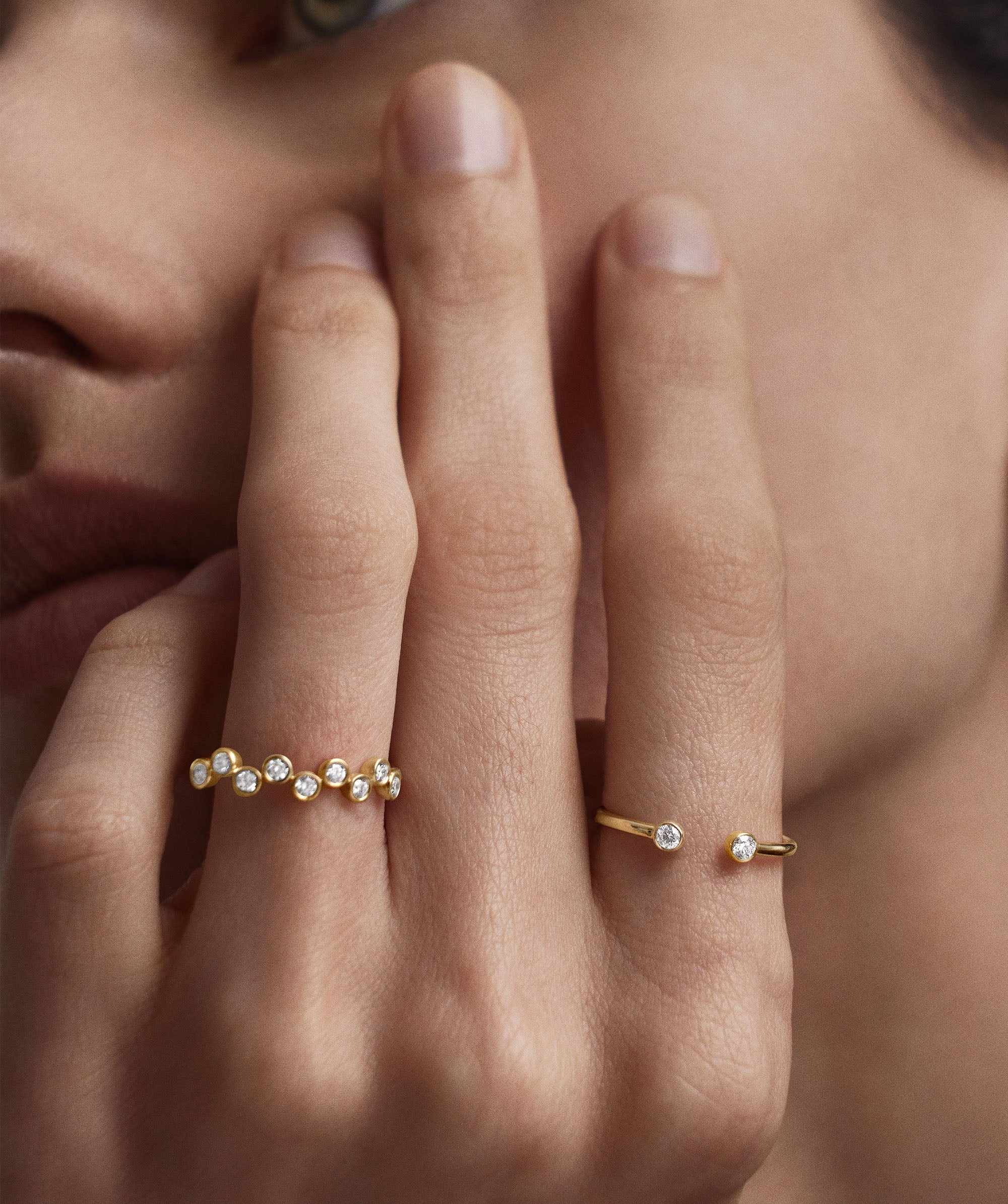 Lab Grown Diamond Open Ring - Image 4