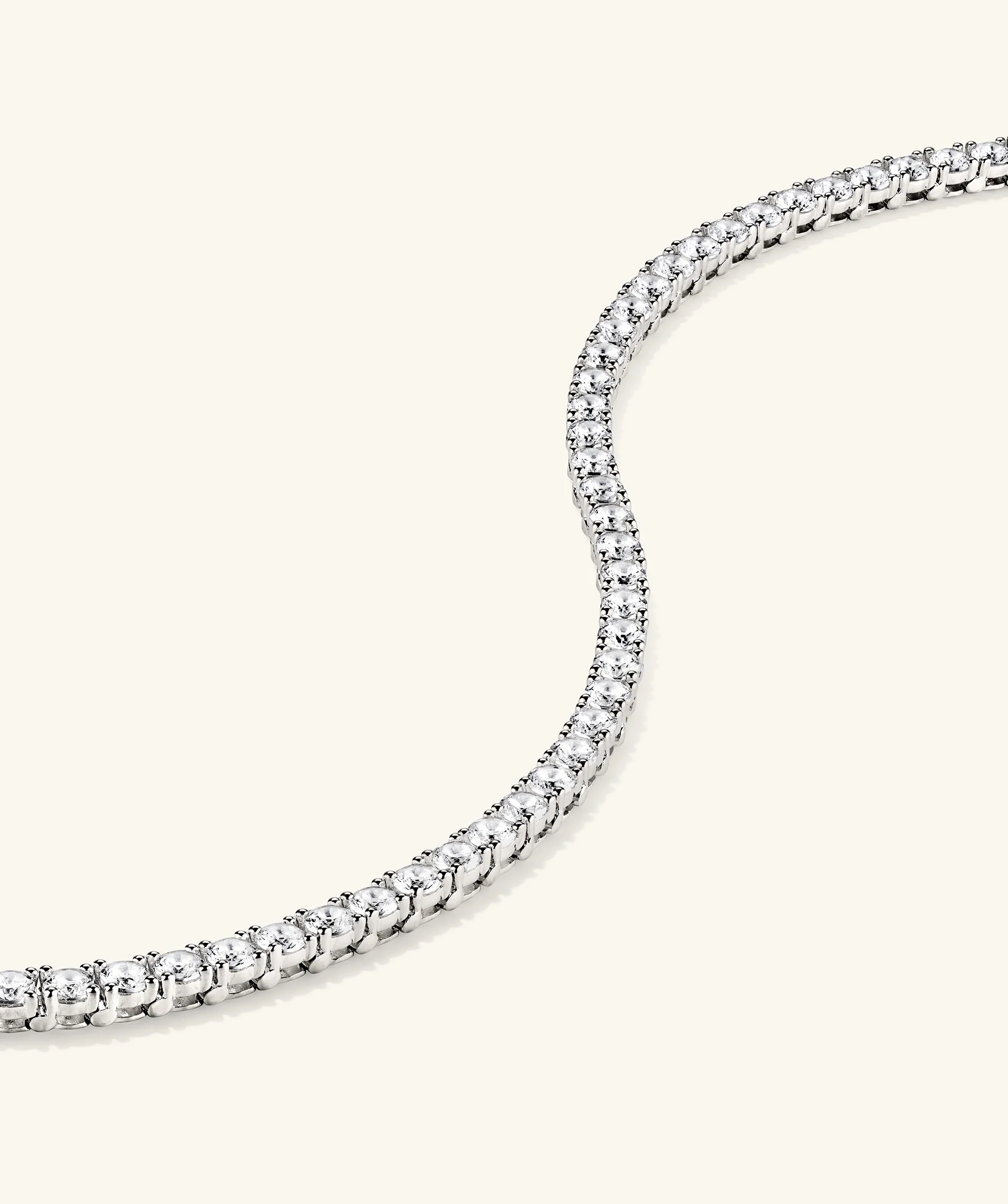 Lab Grown Sapphire Tennis Bracelet - Image 12