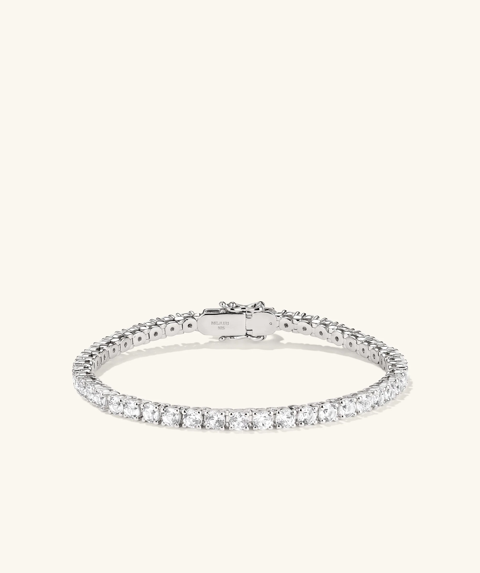 Lab Grown Sapphire Tennis Bracelet - Image 14
