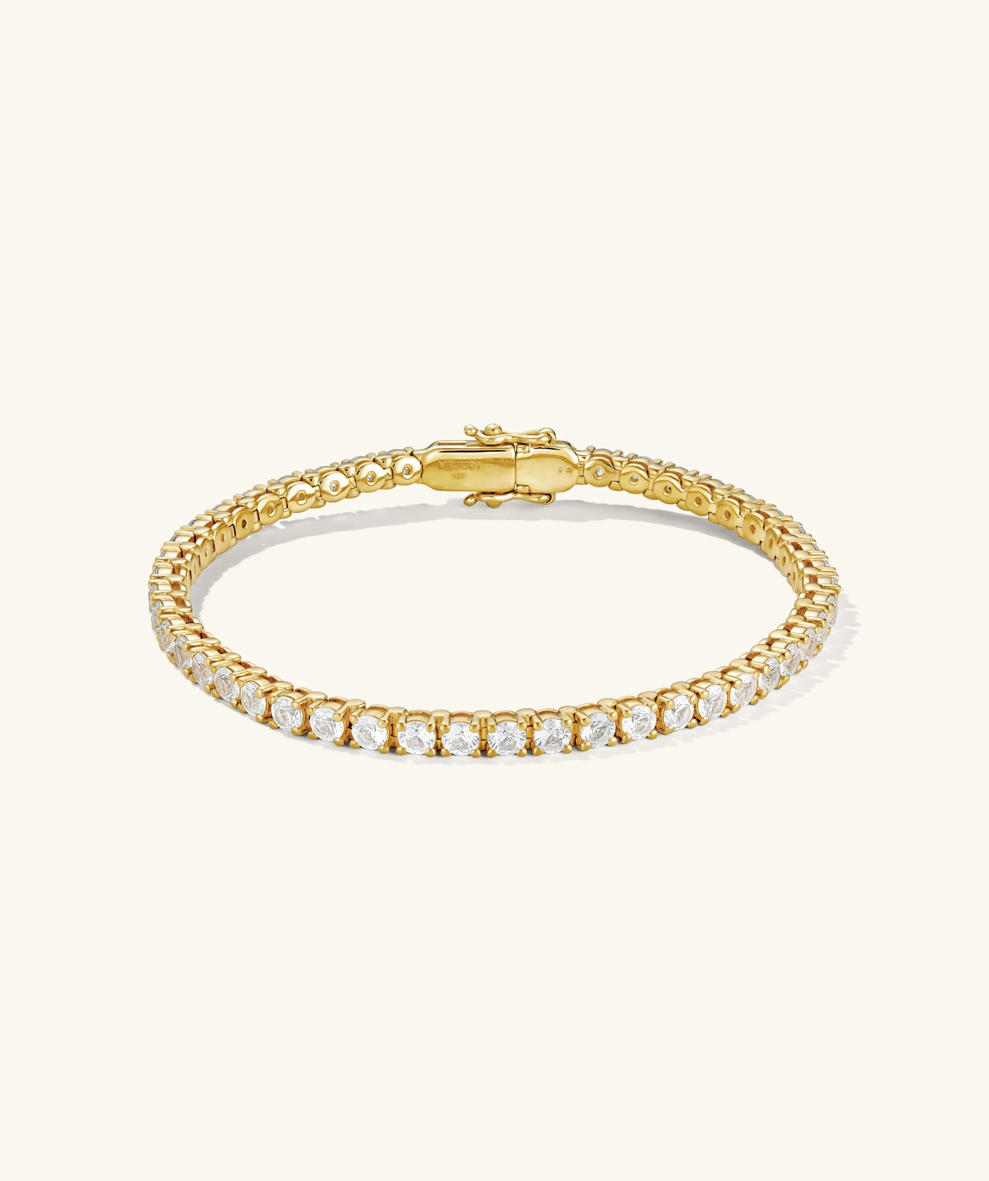 Lab Grown Sapphire Tennis Bracelet - Image 15