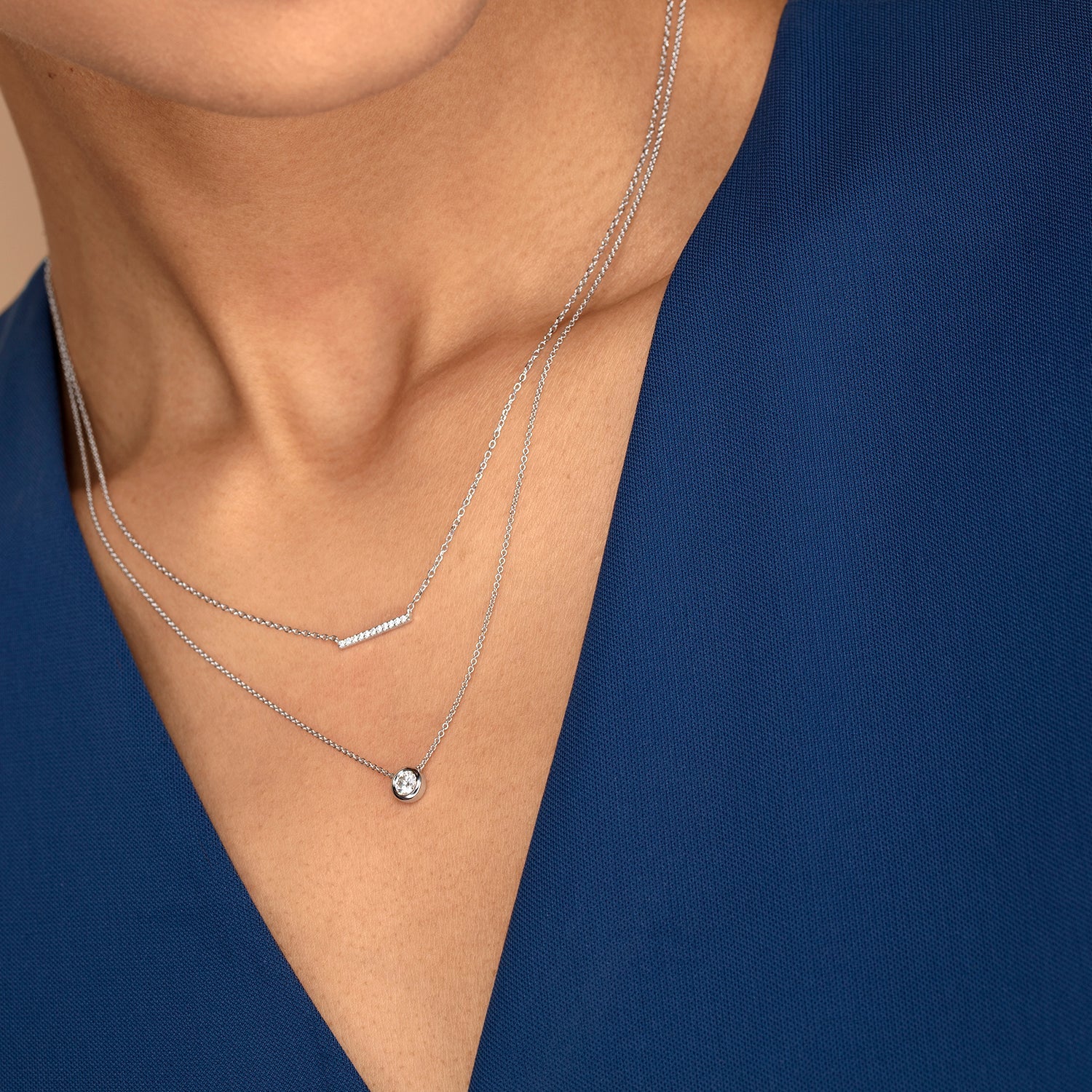 Large Diamond Necklace - Image 13