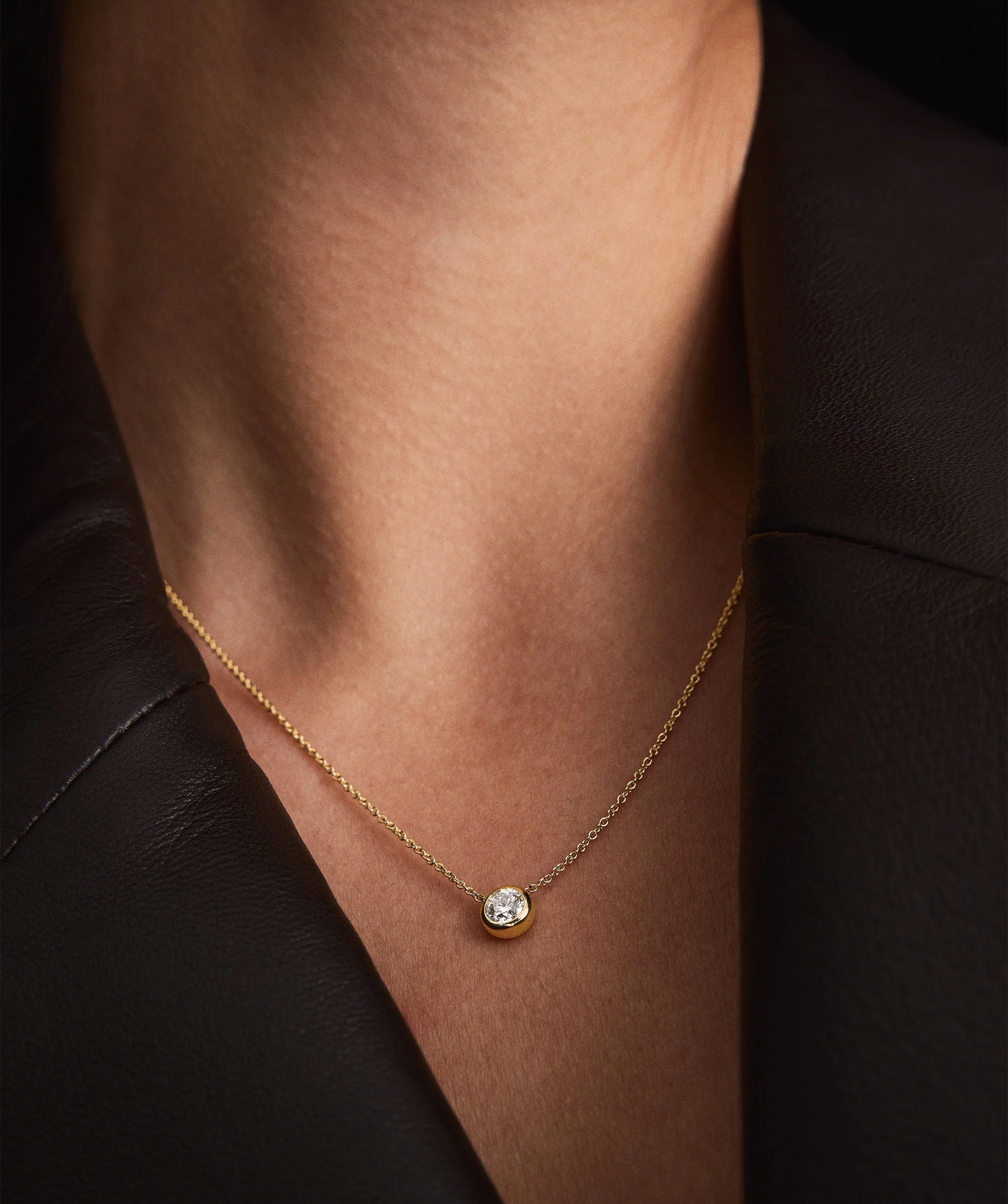 Large Diamond Necklace - Image 3
