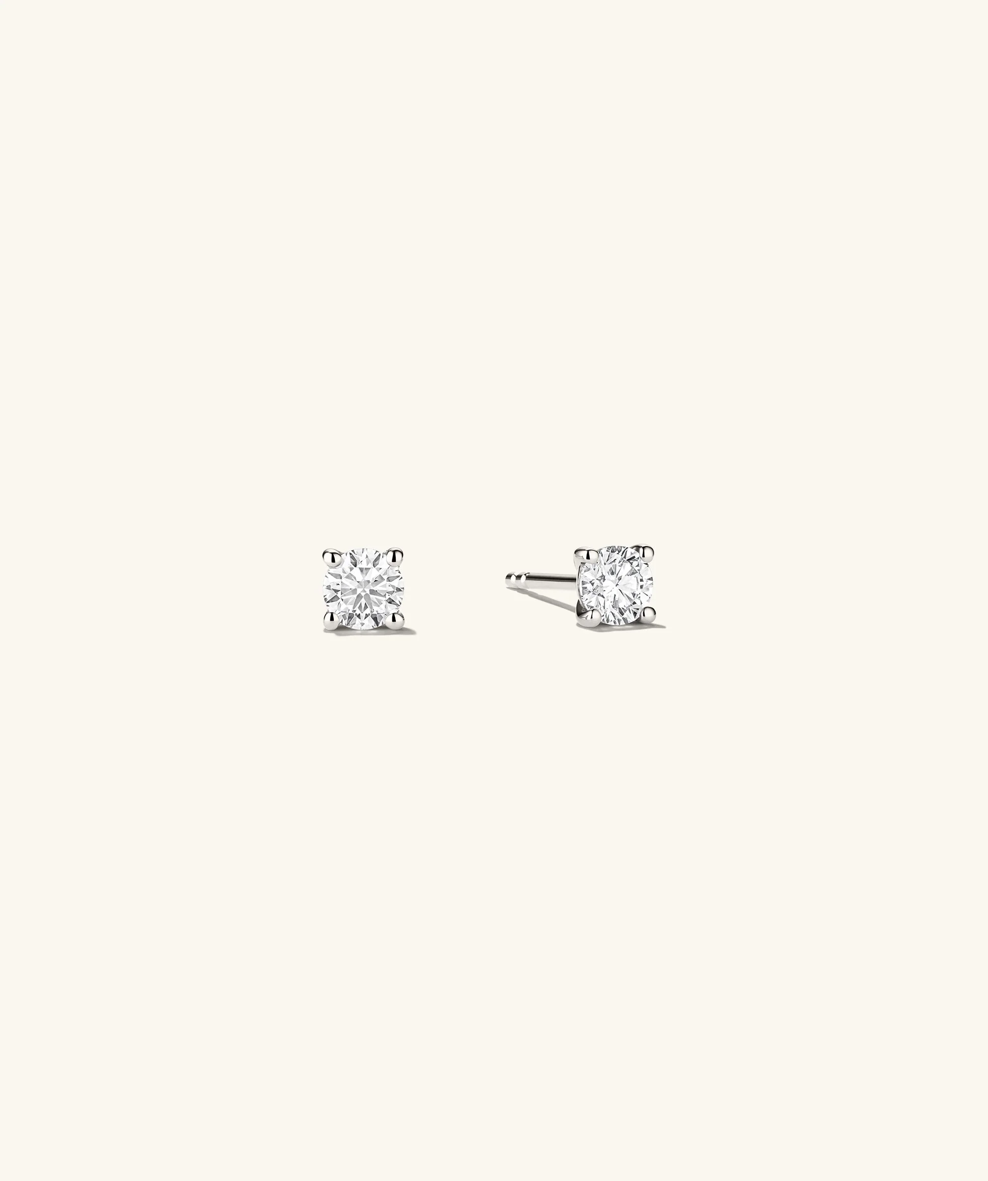 Large Diamond Studs - Image 5