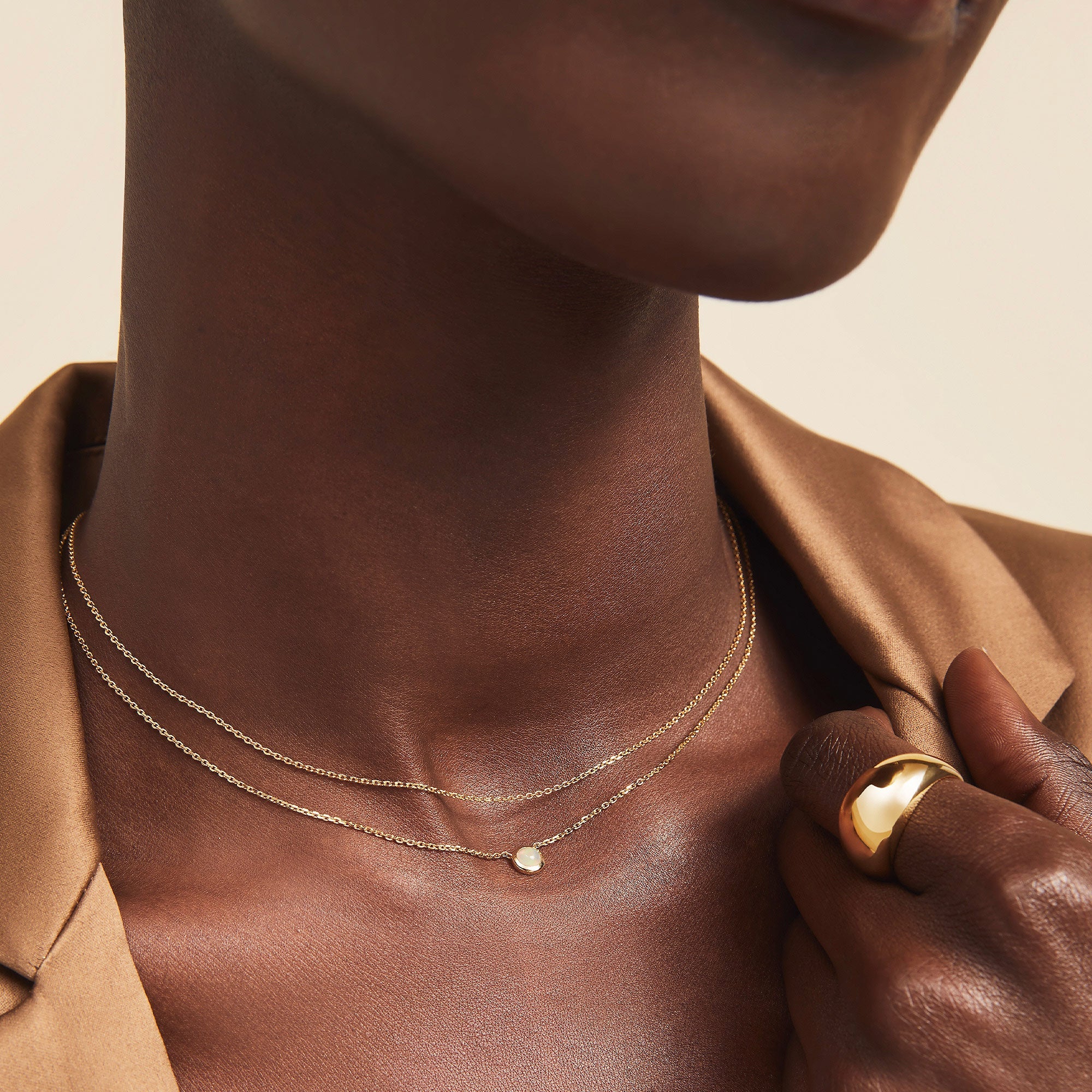 Layered Opal Necklace - Image 11