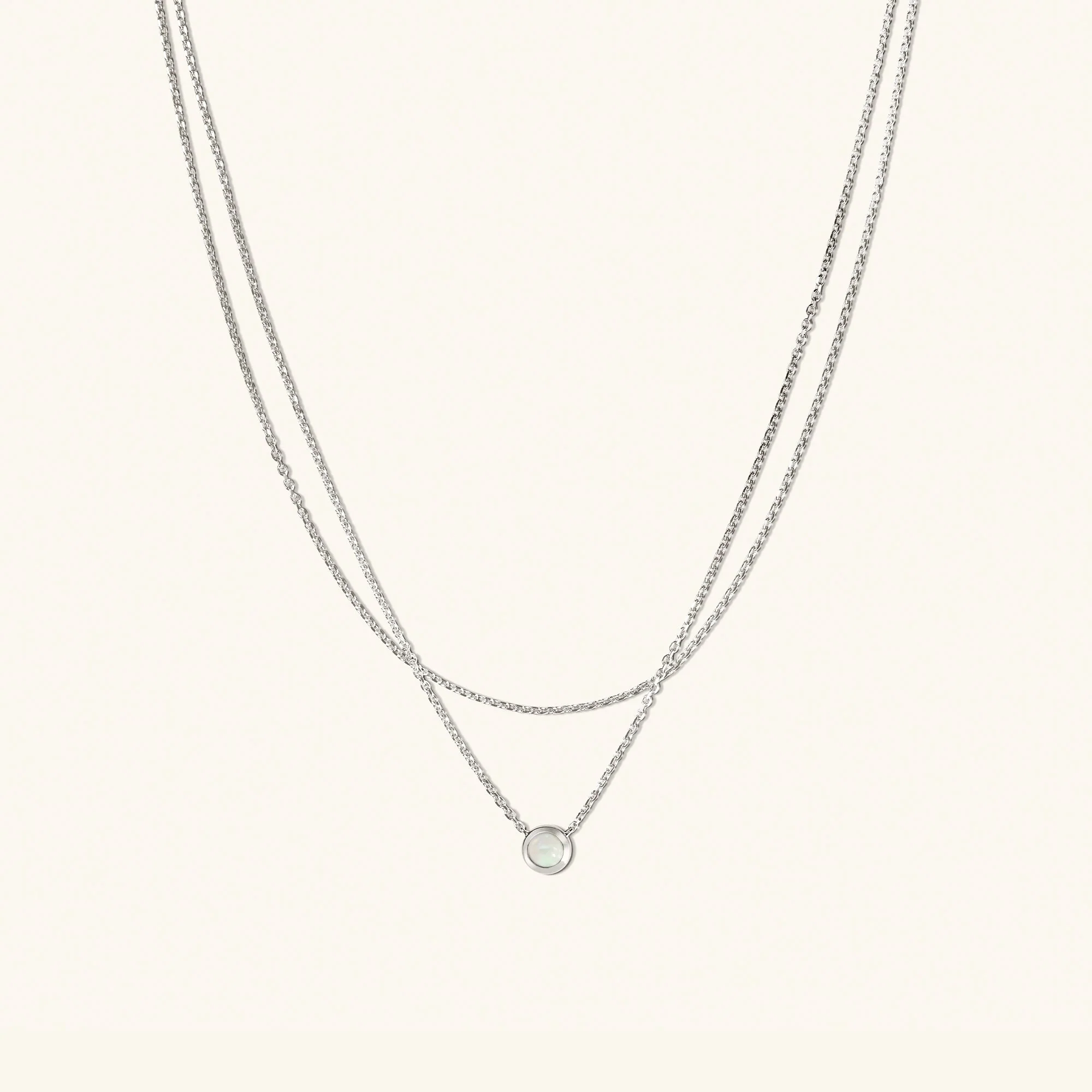Layered Opal Necklace - Image 12