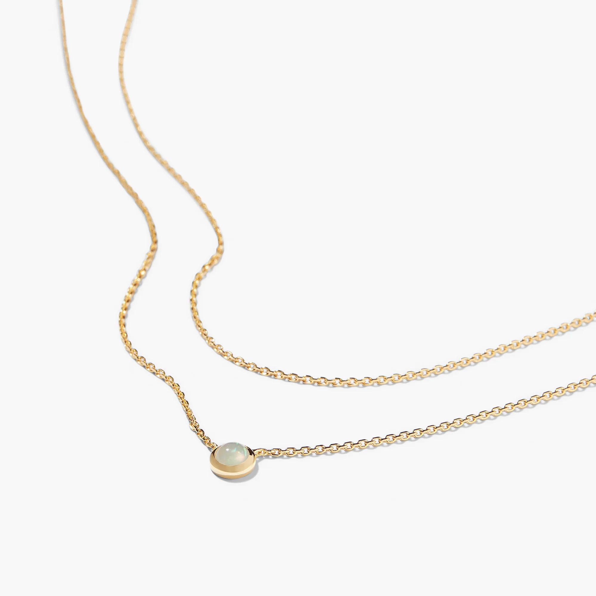 Layered Opal Necklace - Image 4