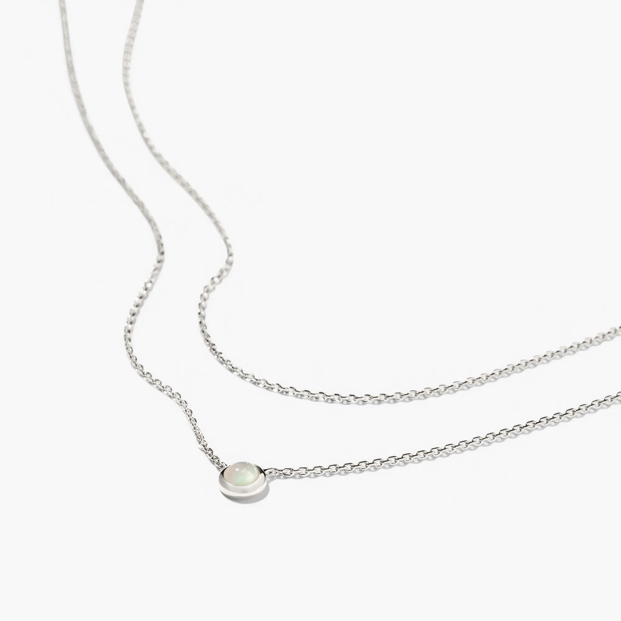 Layered Opal Necklace - Image 9