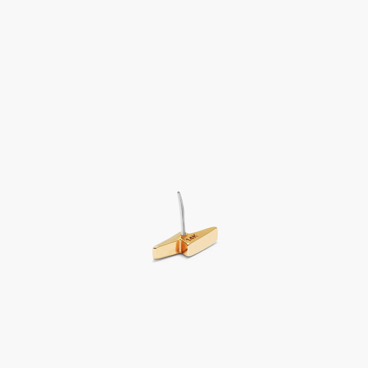 Piercing Studio - Lightning Bolt Flat Back Stud - Image 2
