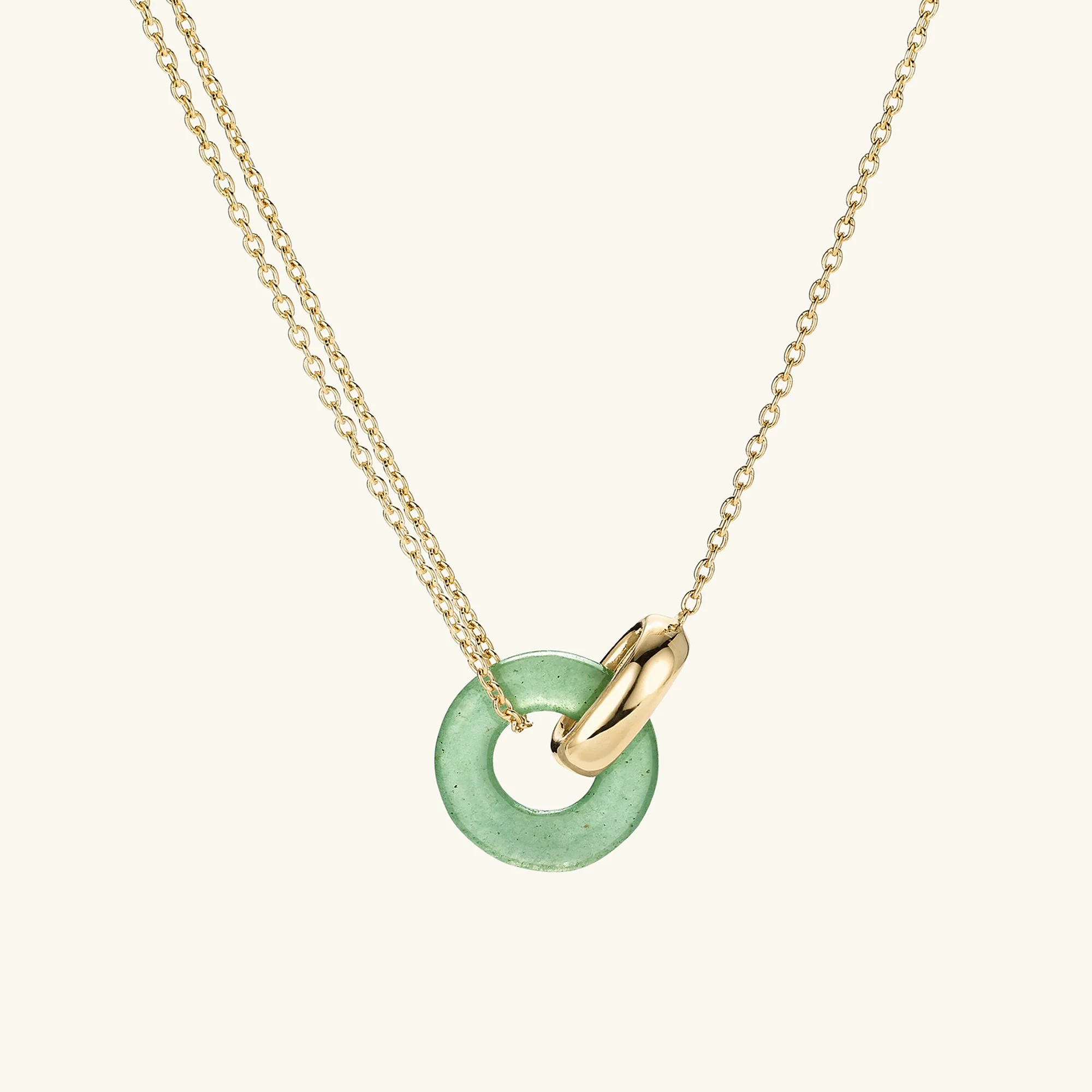 Linked Gemstone Necklace - Image 2