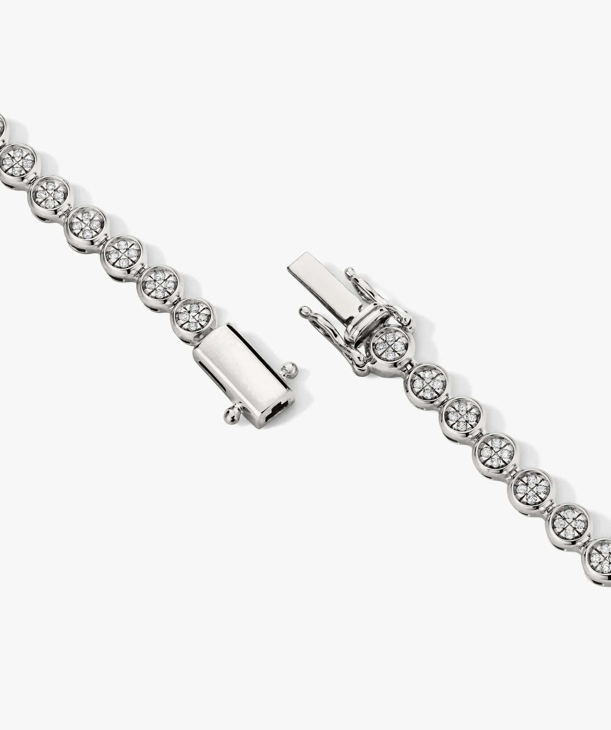 Micro-Pavé Diamond Rivière Bracelet - Image 17