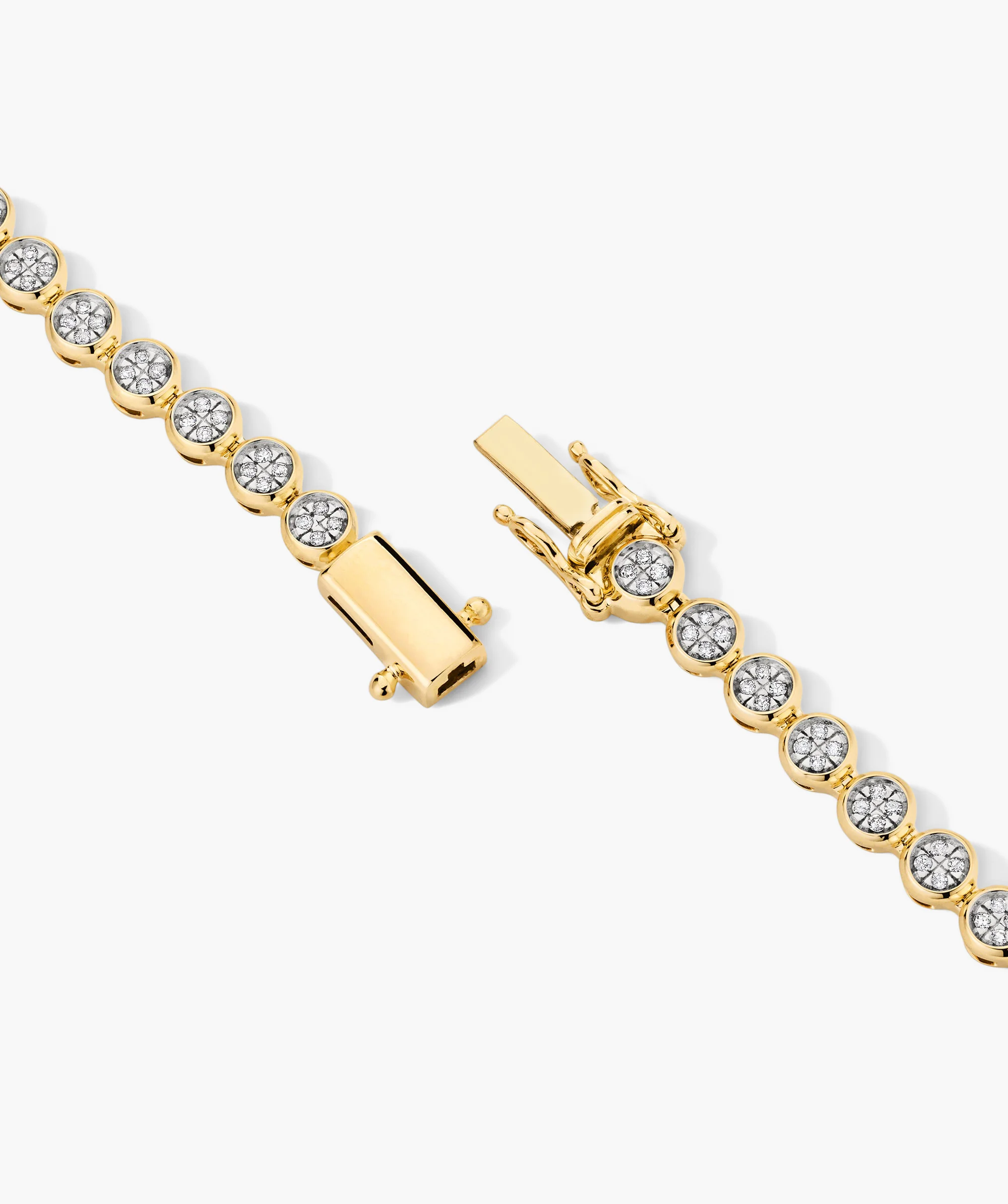 Micro-Pavé Diamond Rivière Bracelet - Image 20