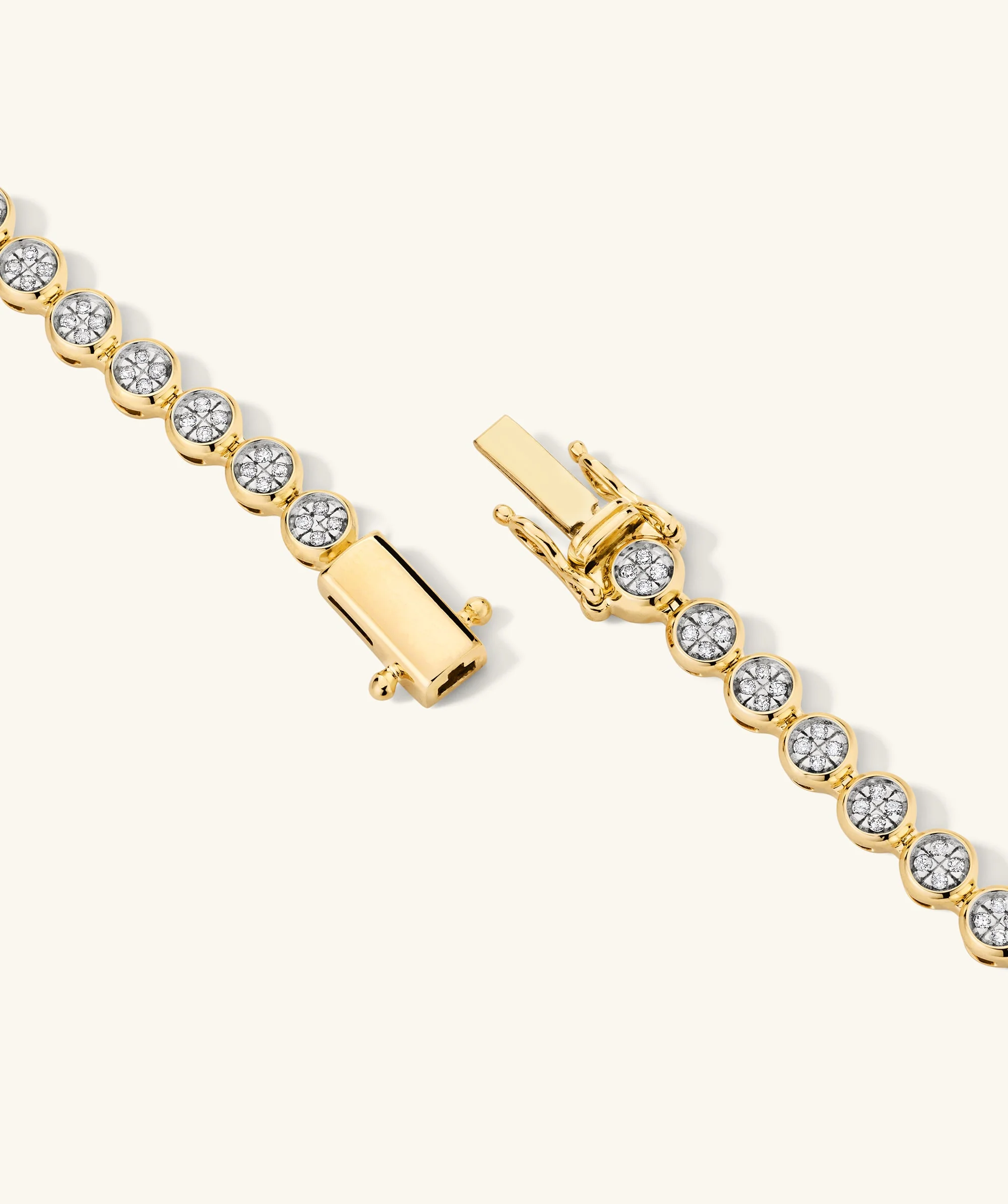 Micro-Pavé Diamond Rivière Bracelet - Image 24