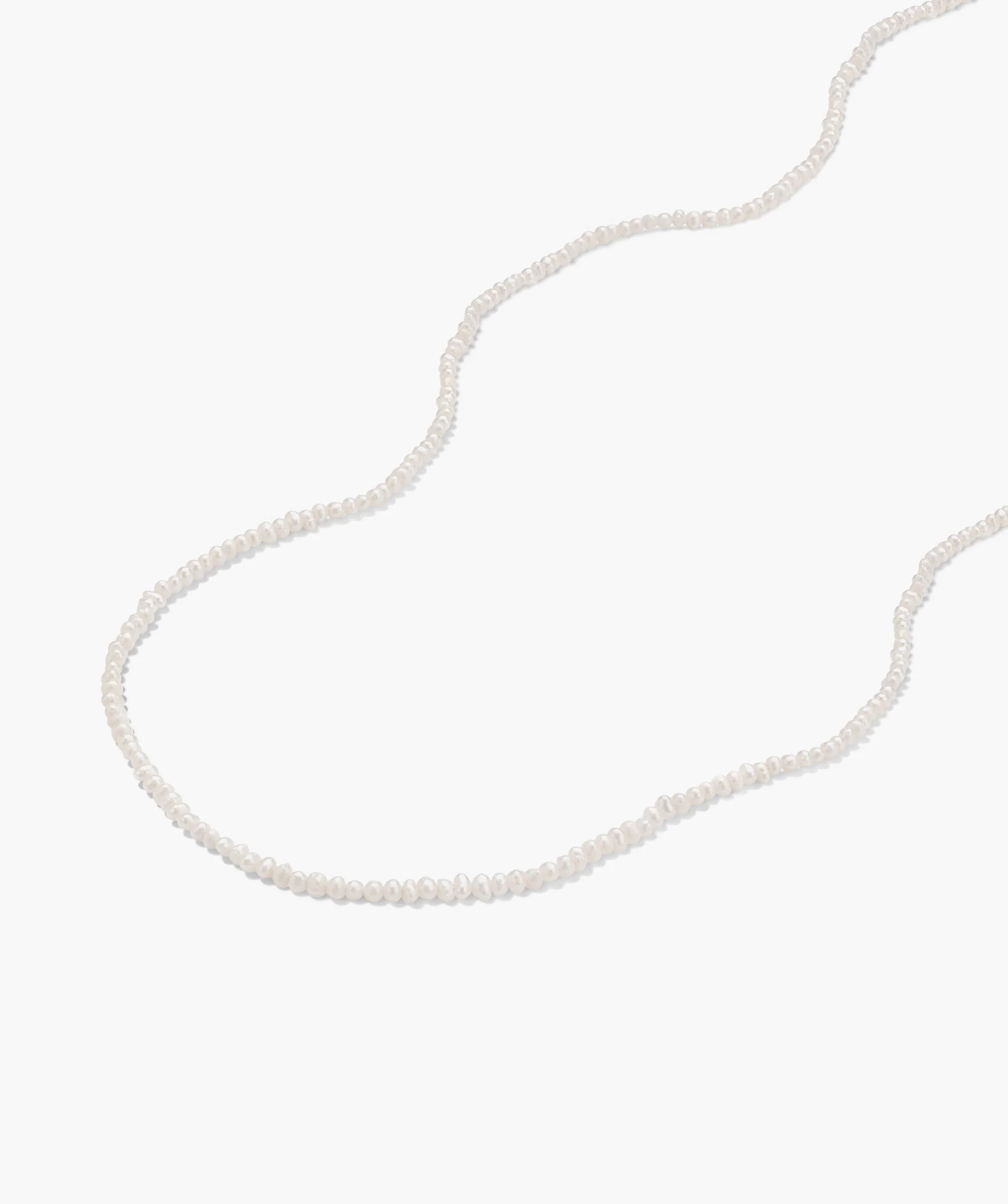 Micro Pearl Necklace - Image 4