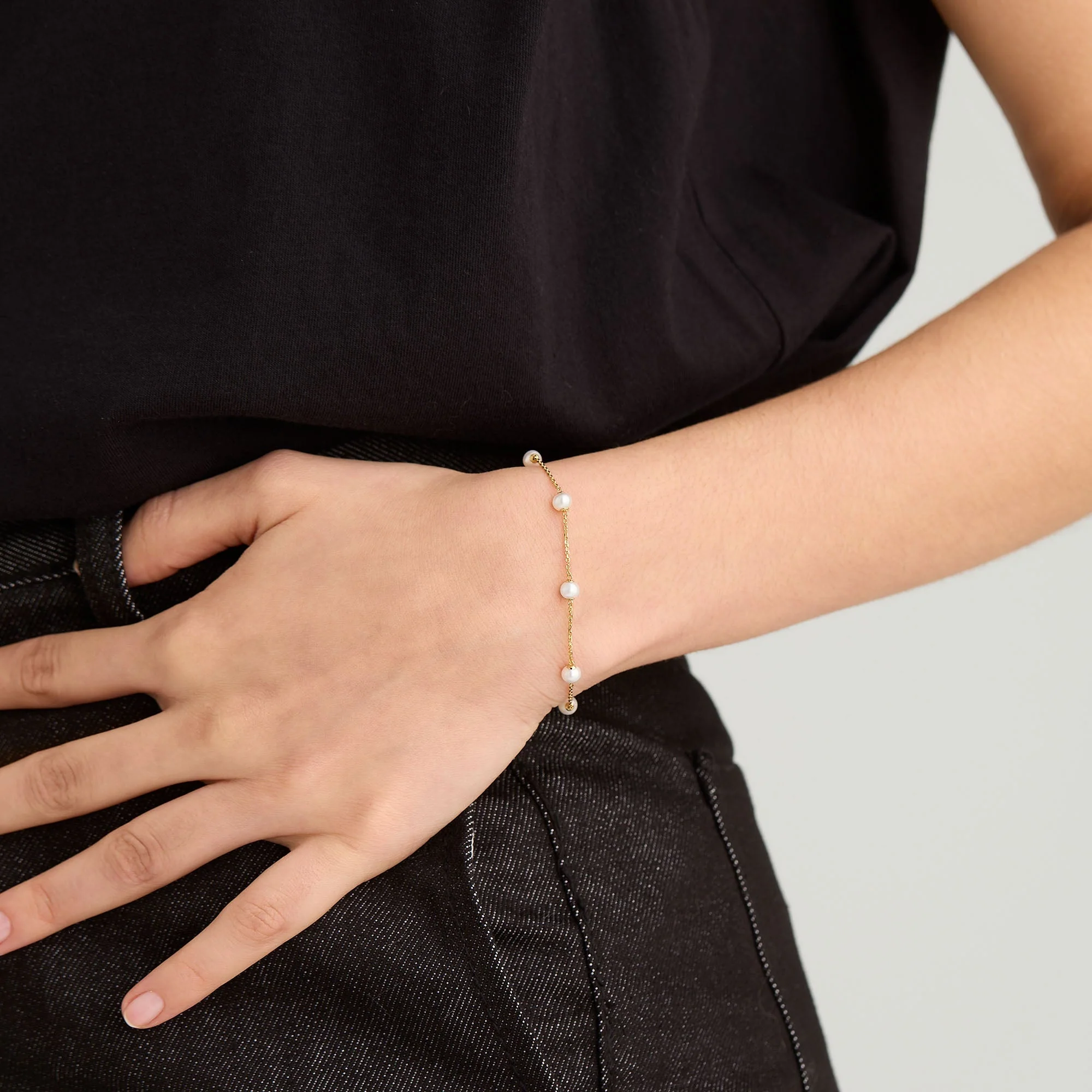 Mini Pearl Satellite Bracelet - Image 6