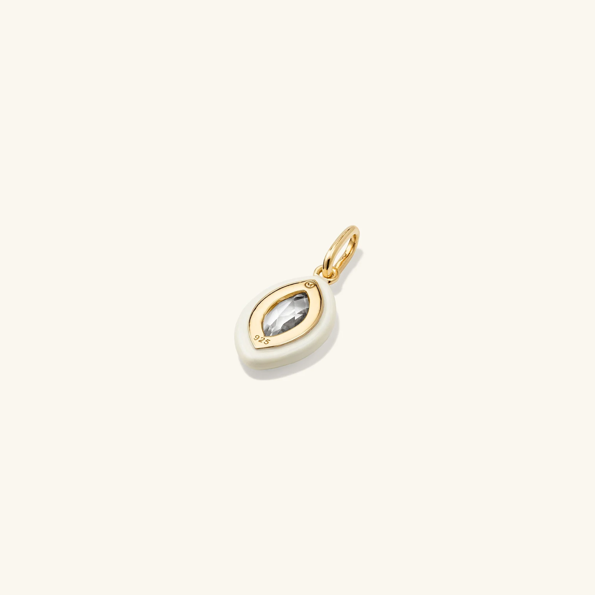Mosaic Enamel Marquise Pendant - Image 9
